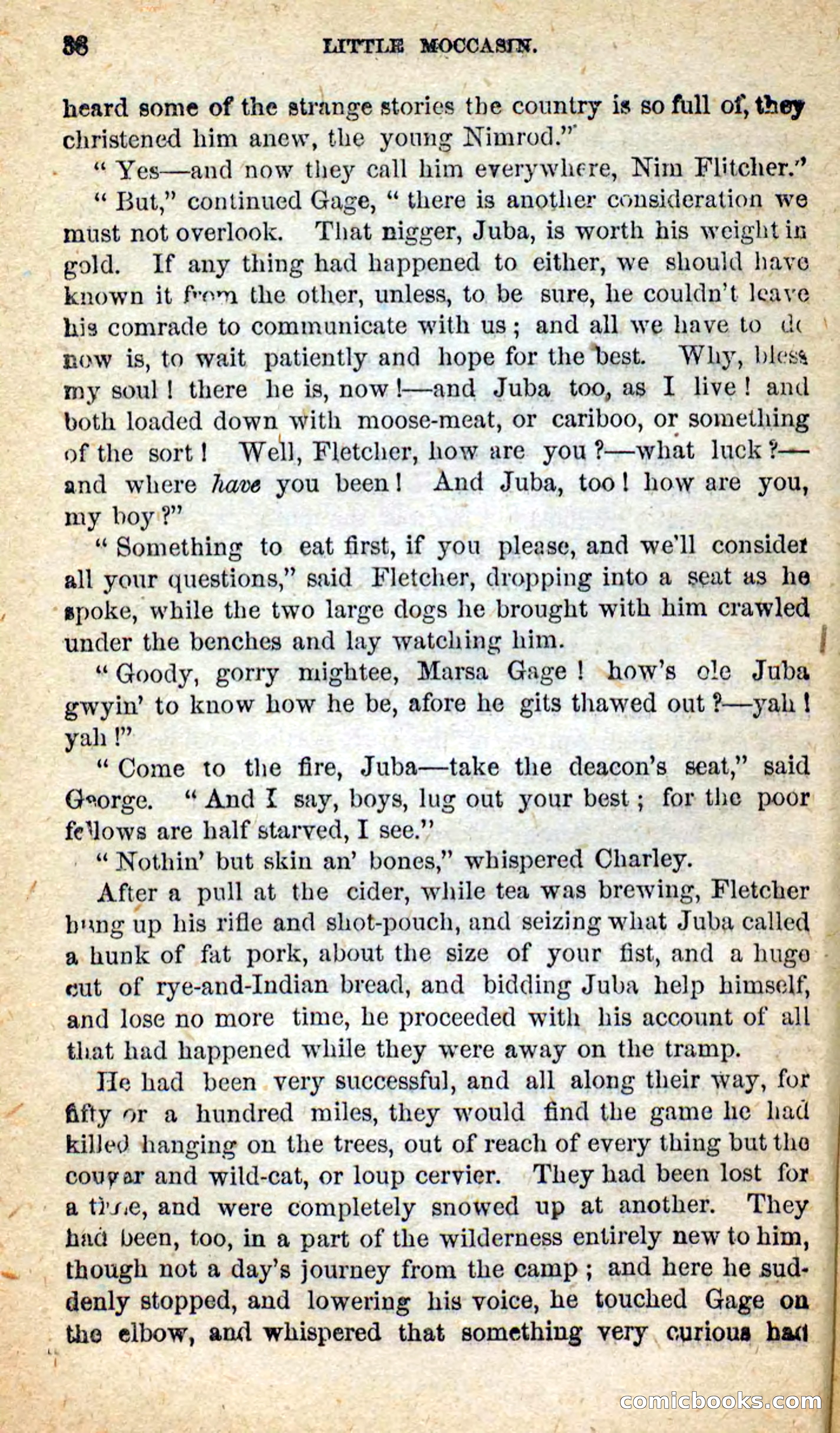 Beadle's New Dime Novels: Little Moccasin — page 34 of 101