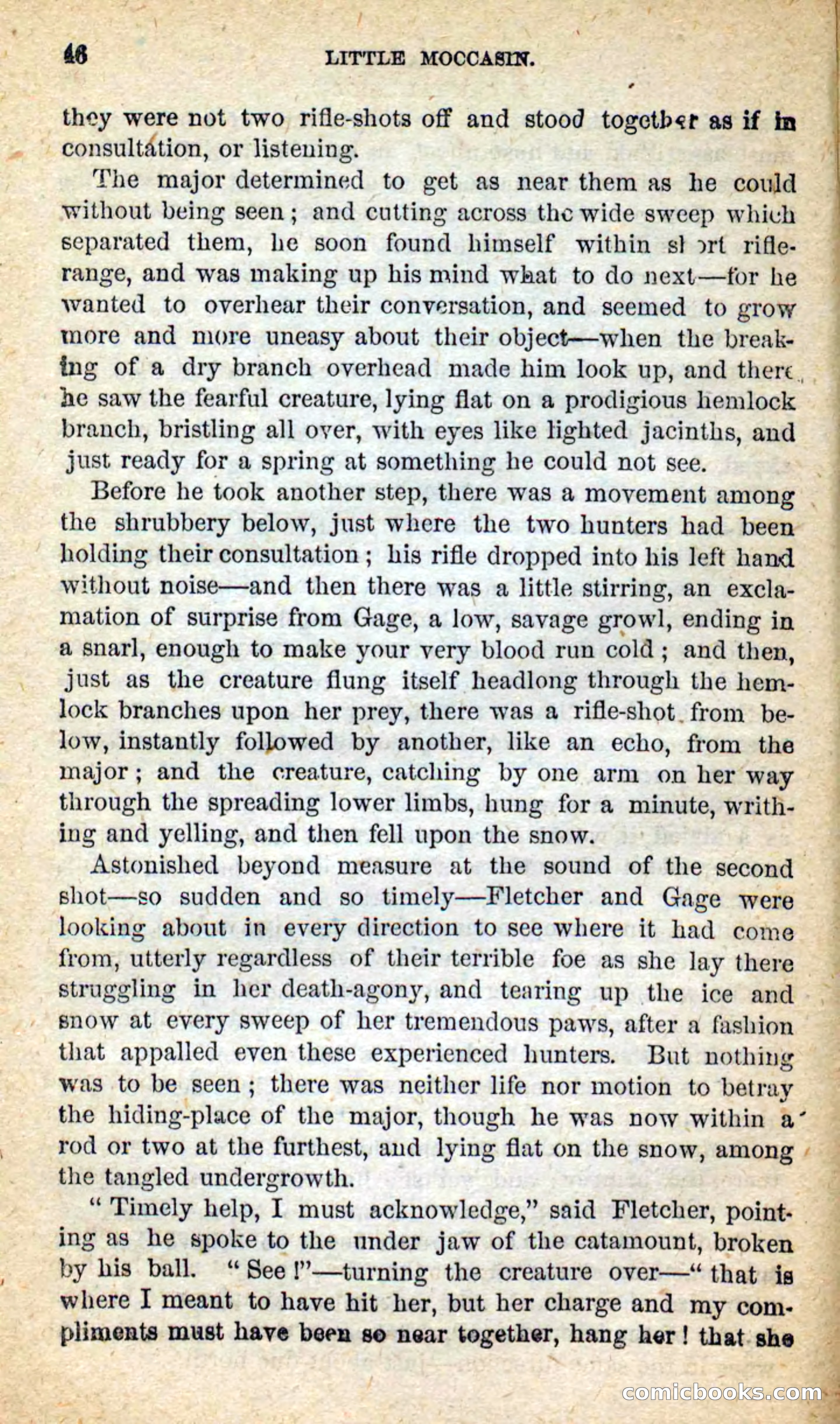 Beadle's New Dime Novels: Little Moccasin — page 42 of 101