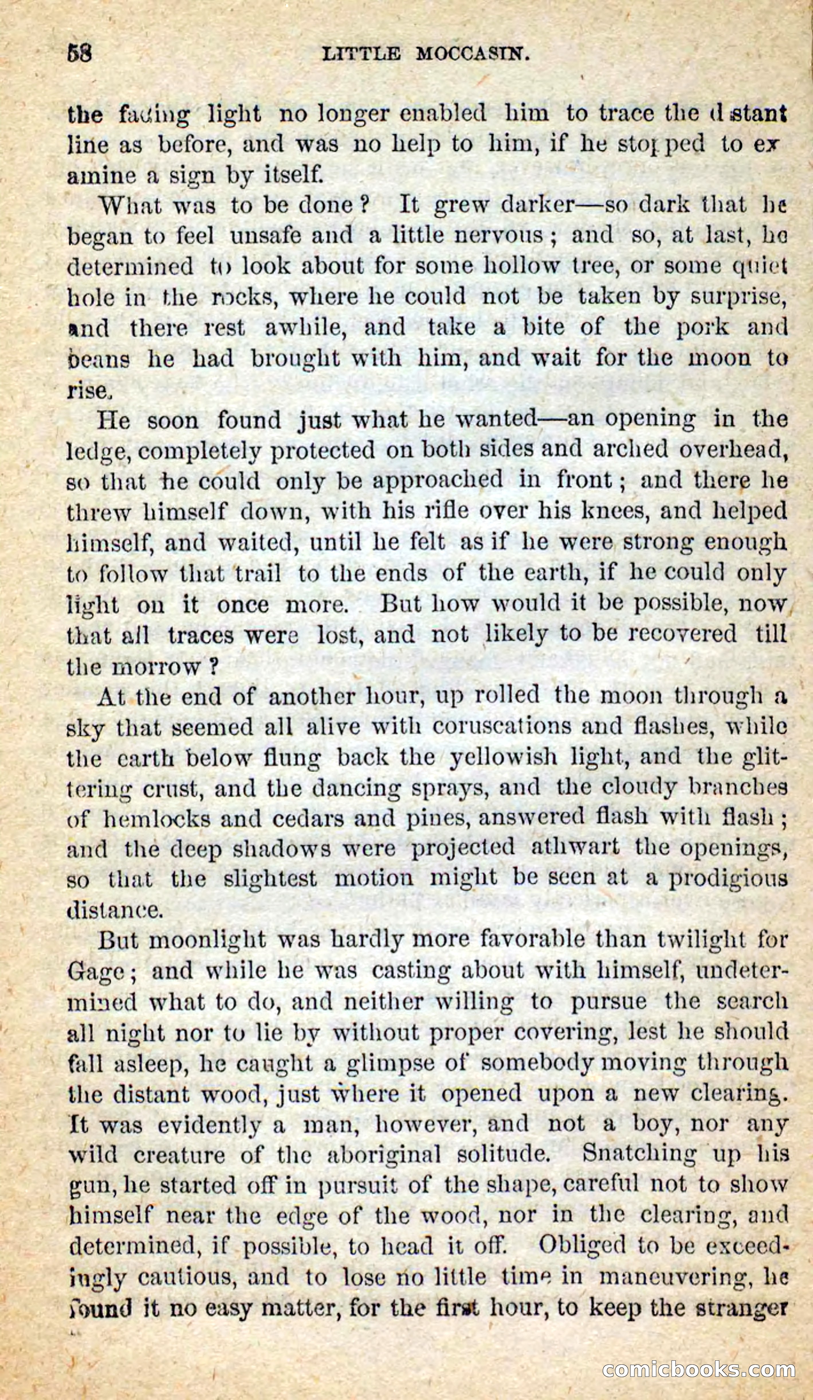 Beadle's New Dime Novels: Little Moccasin — page 54 of 101