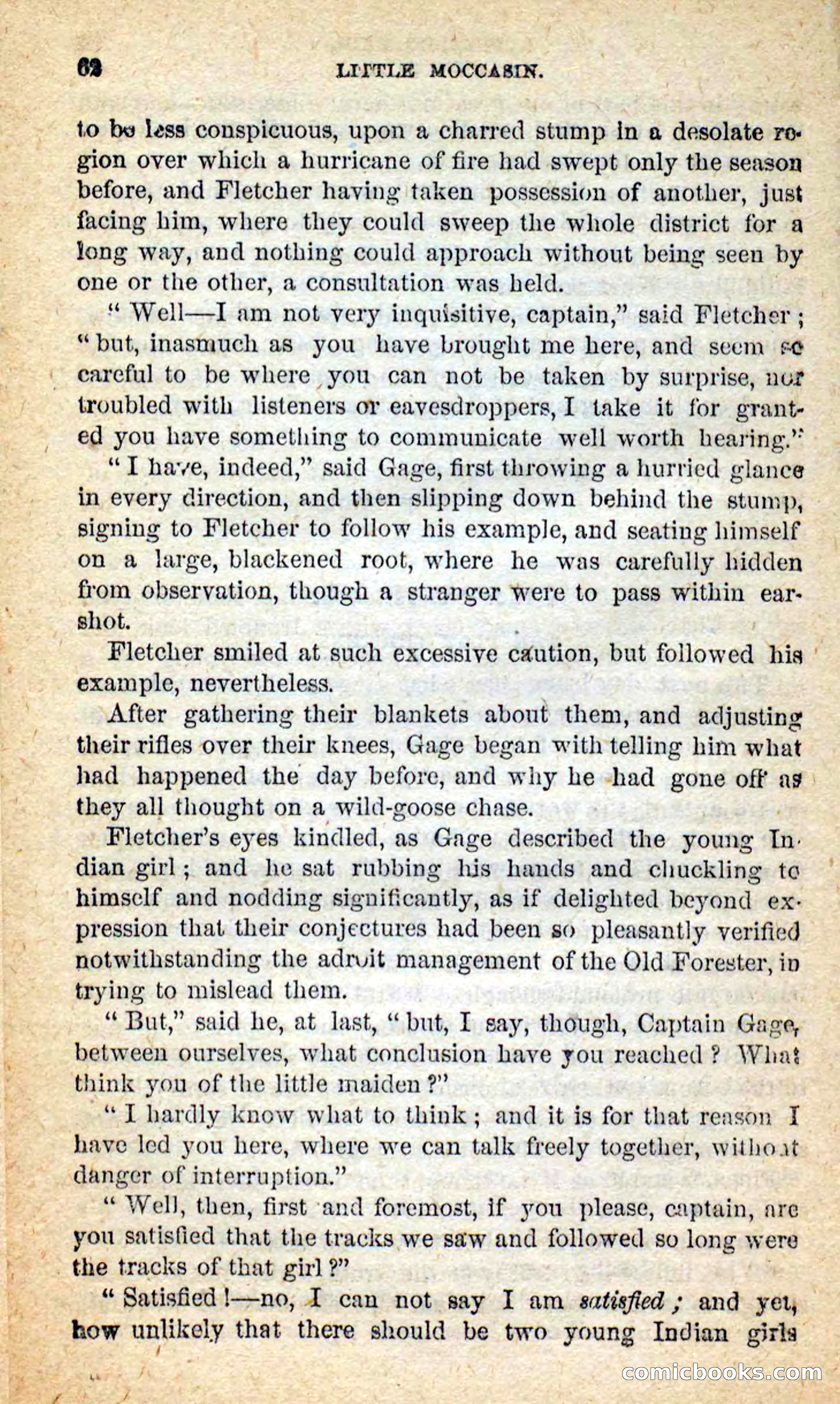 Beadle's New Dime Novels: Little Moccasin — page 58 of 101