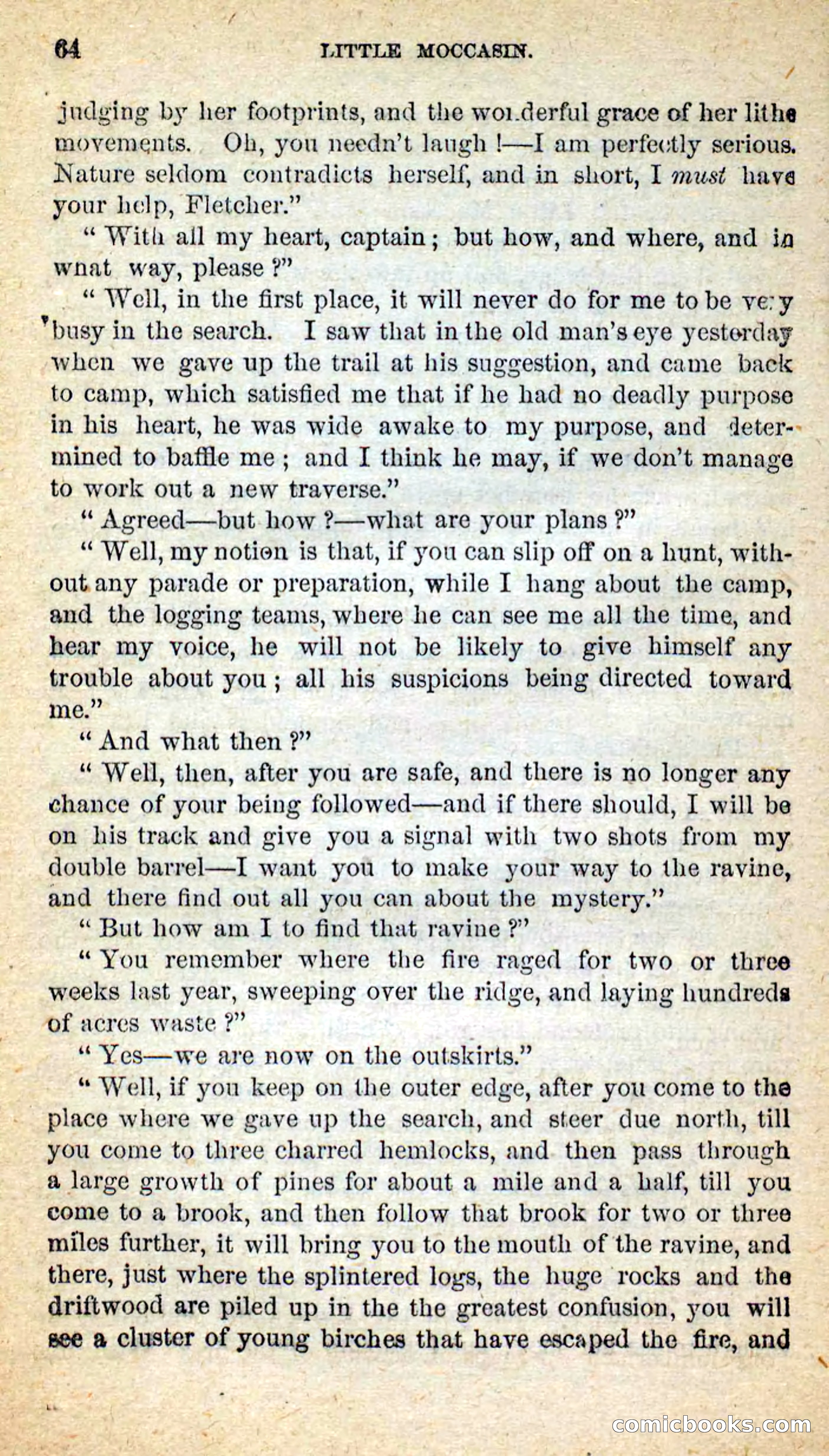 Beadle's New Dime Novels: Little Moccasin — page 60 of 101
