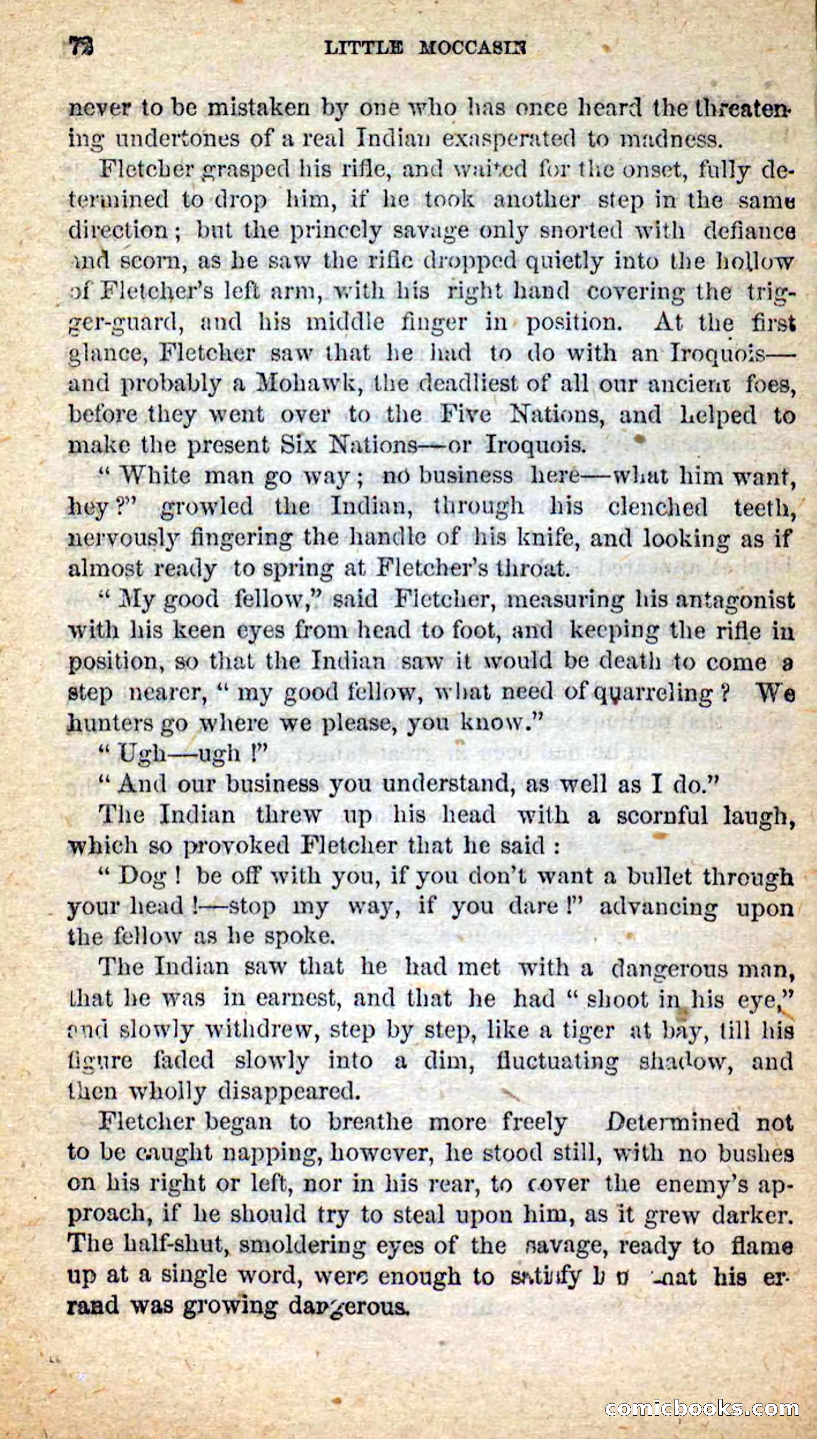 Beadle's New Dime Novels: Little Moccasin — page 68 of 101