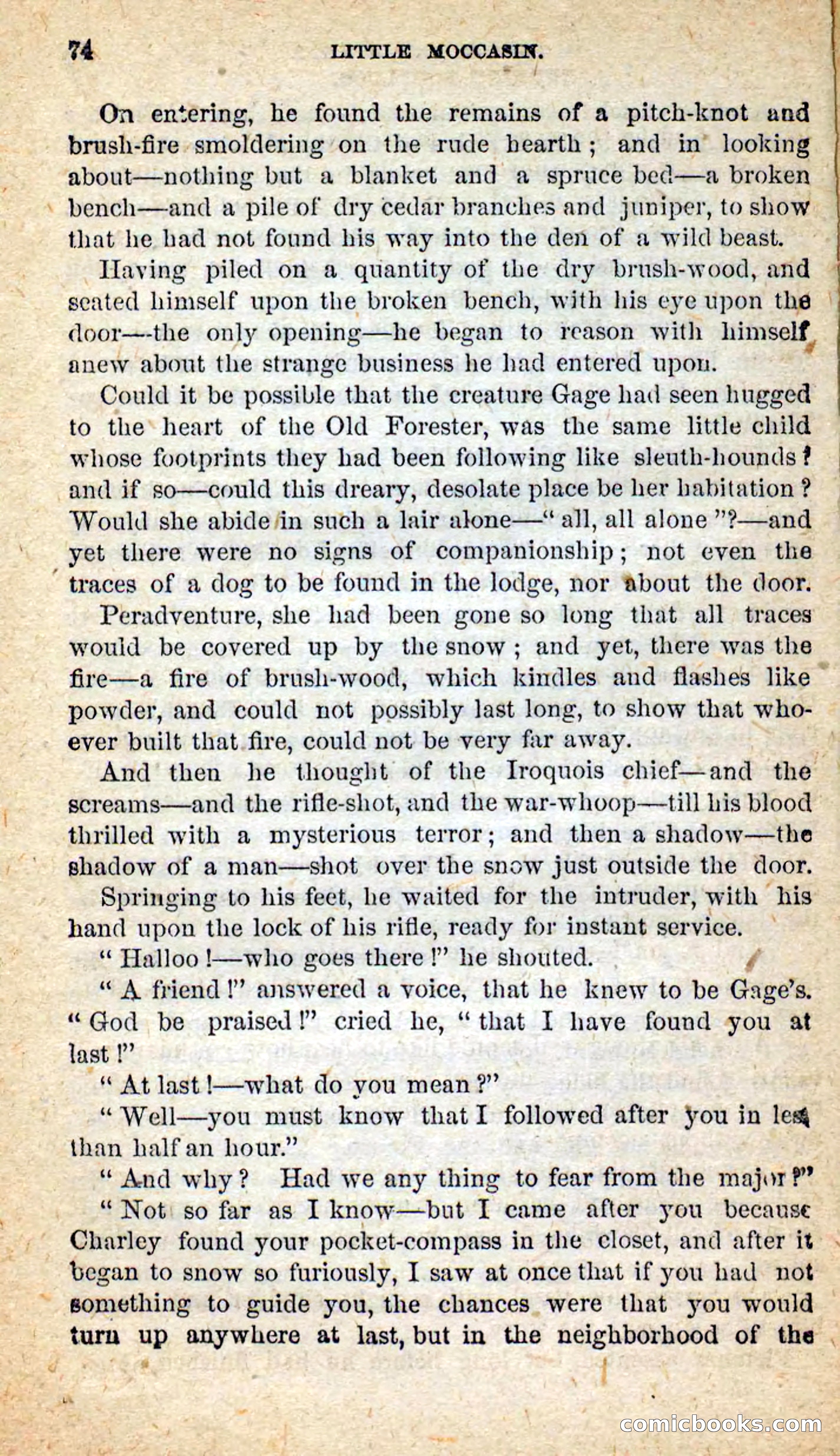 Beadle's New Dime Novels: Little Moccasin — page 70 of 101