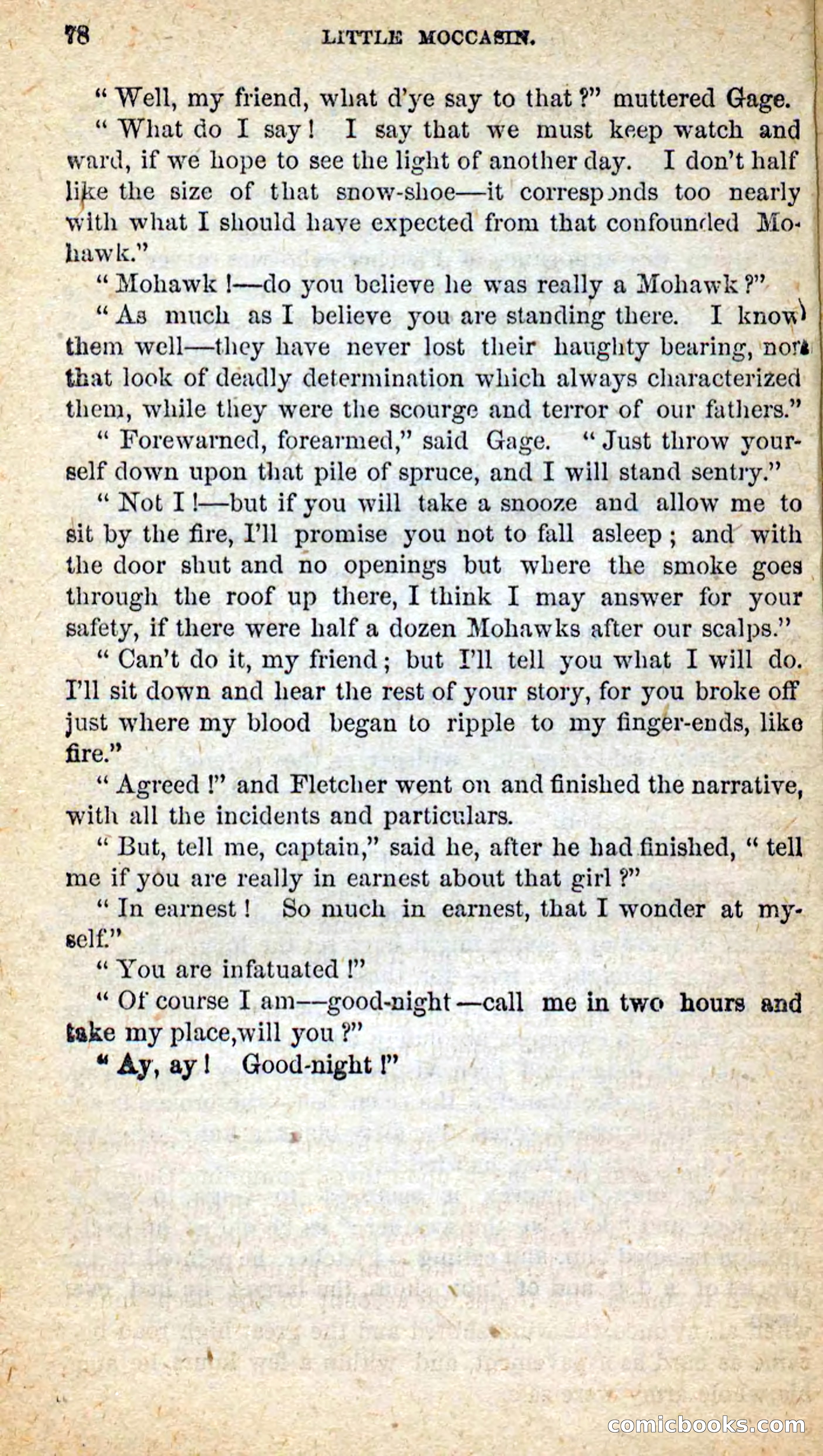 Beadle's New Dime Novels: Little Moccasin — page 74 of 101