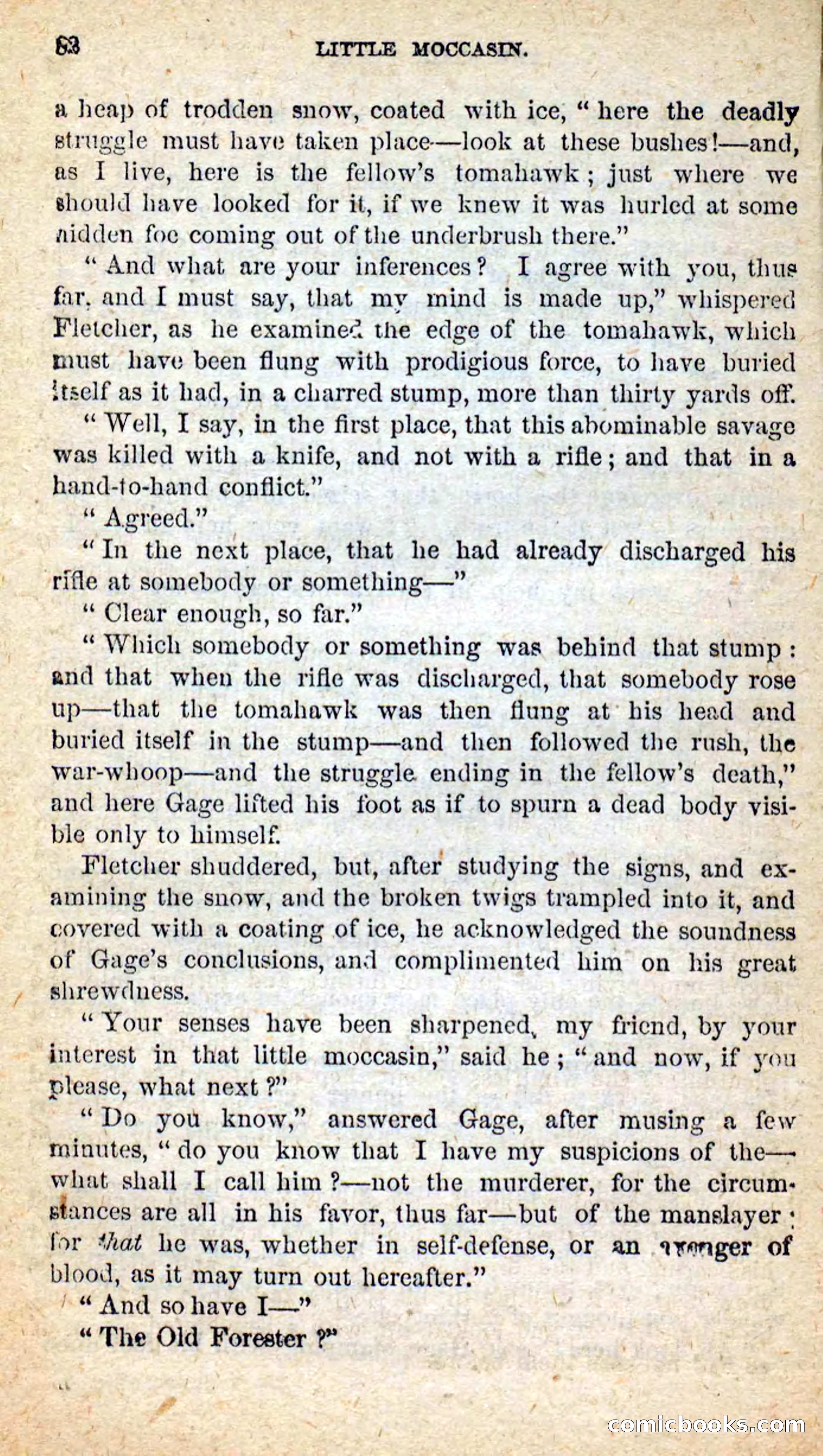 Beadle's New Dime Novels: Little Moccasin — page 78 of 101