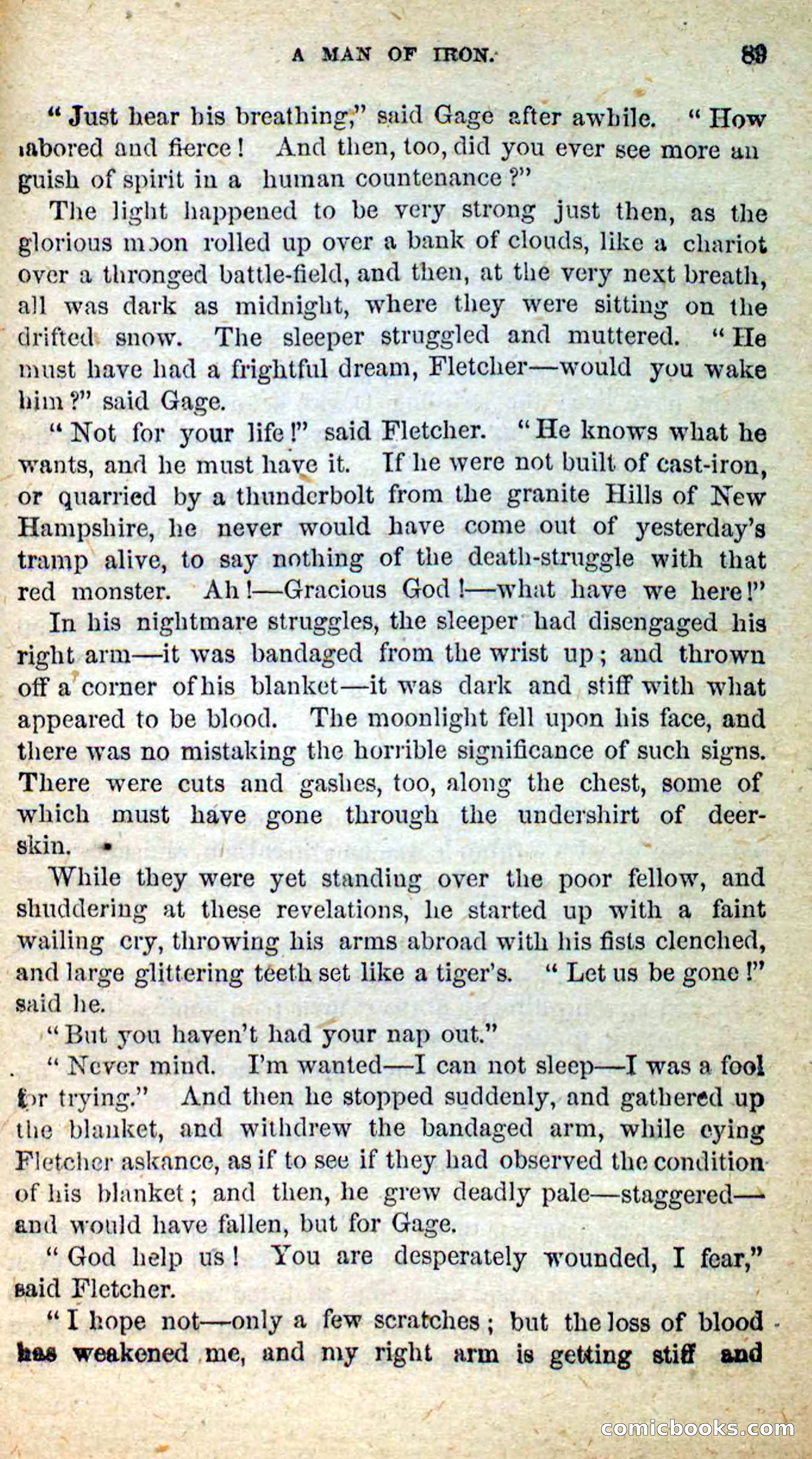 Beadle's New Dime Novels: Little Moccasin — page 85 of 101