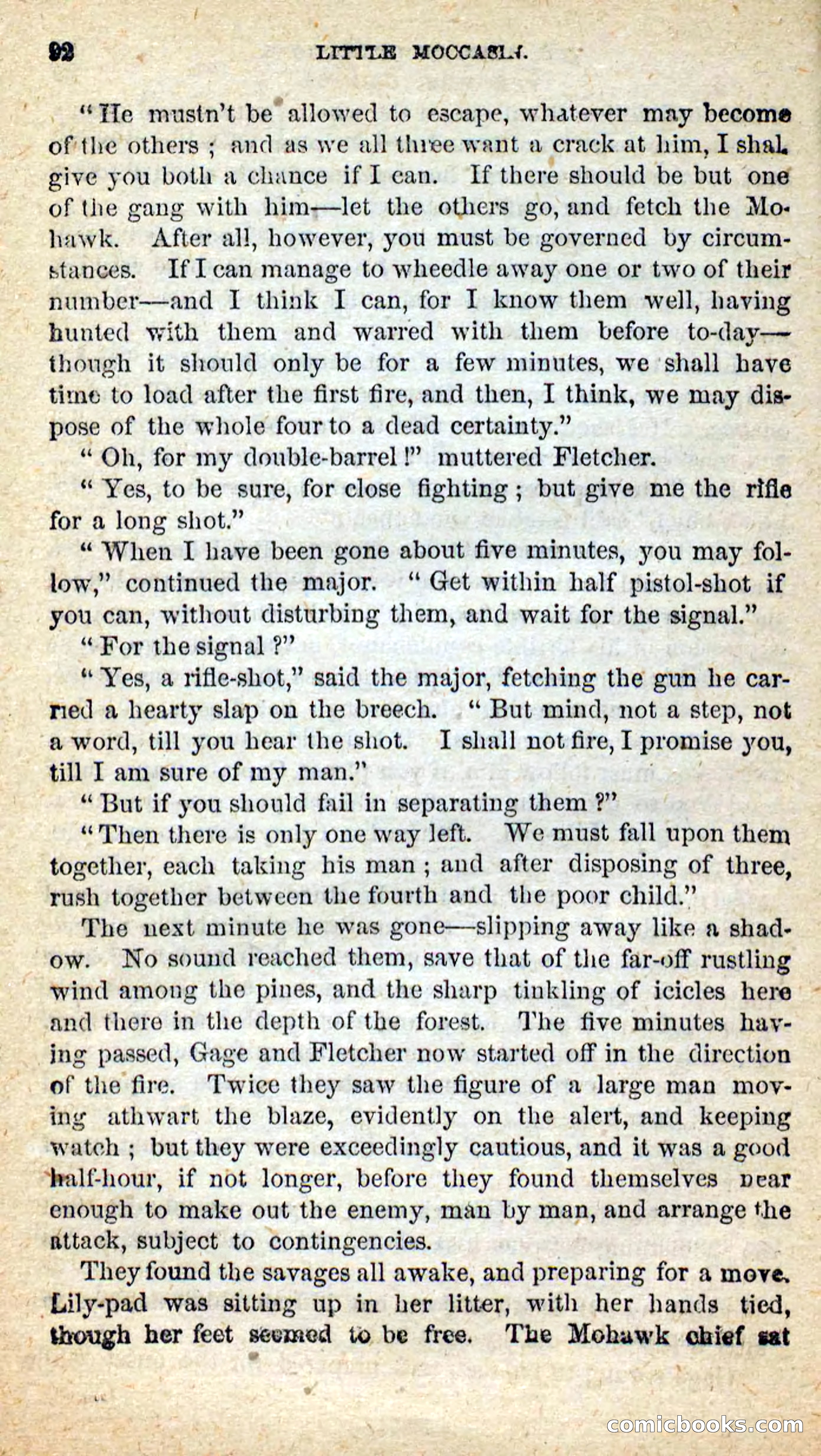 Beadle's New Dime Novels: Little Moccasin — page 88 of 101