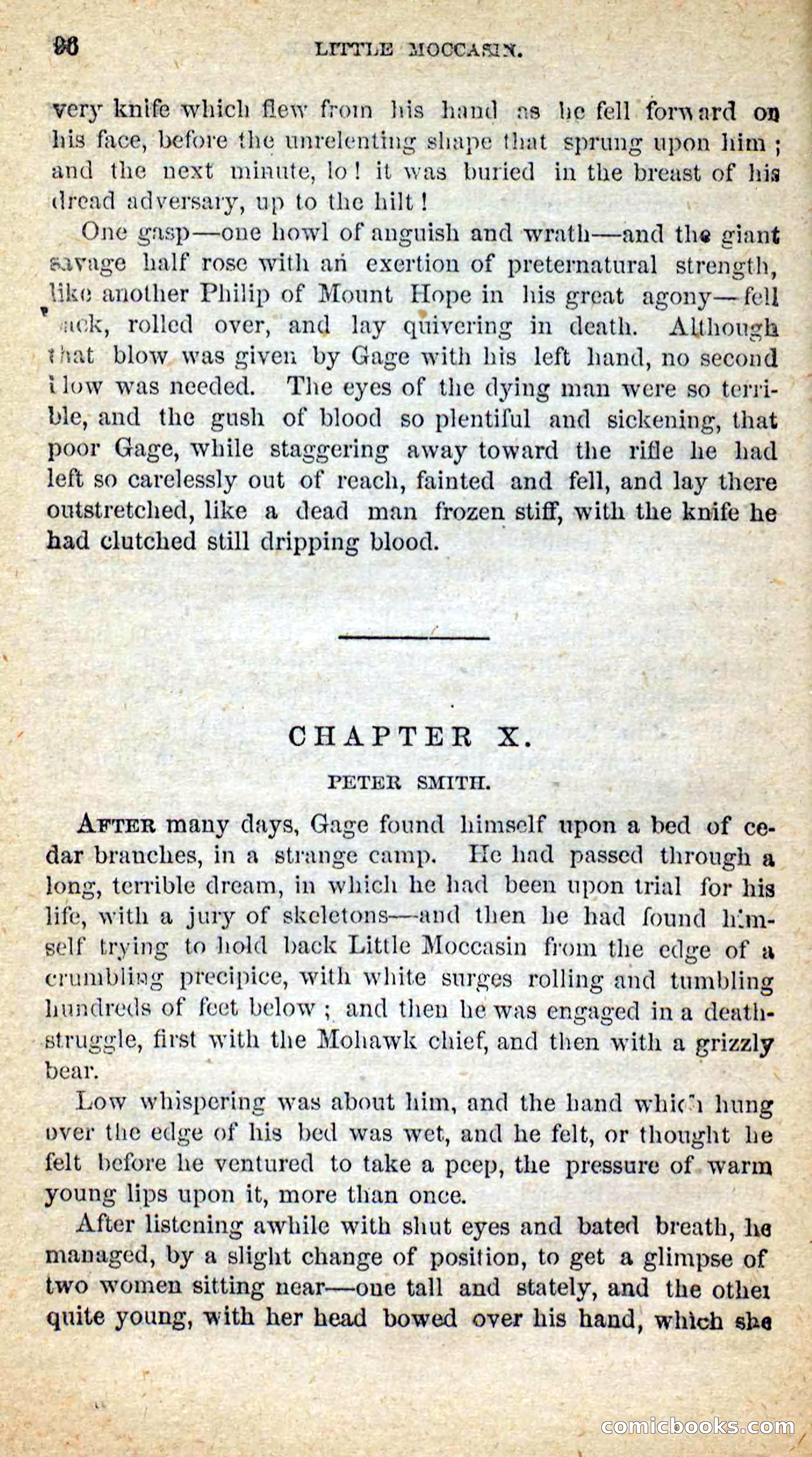 Beadle's New Dime Novels: Little Moccasin — page 92 of 101