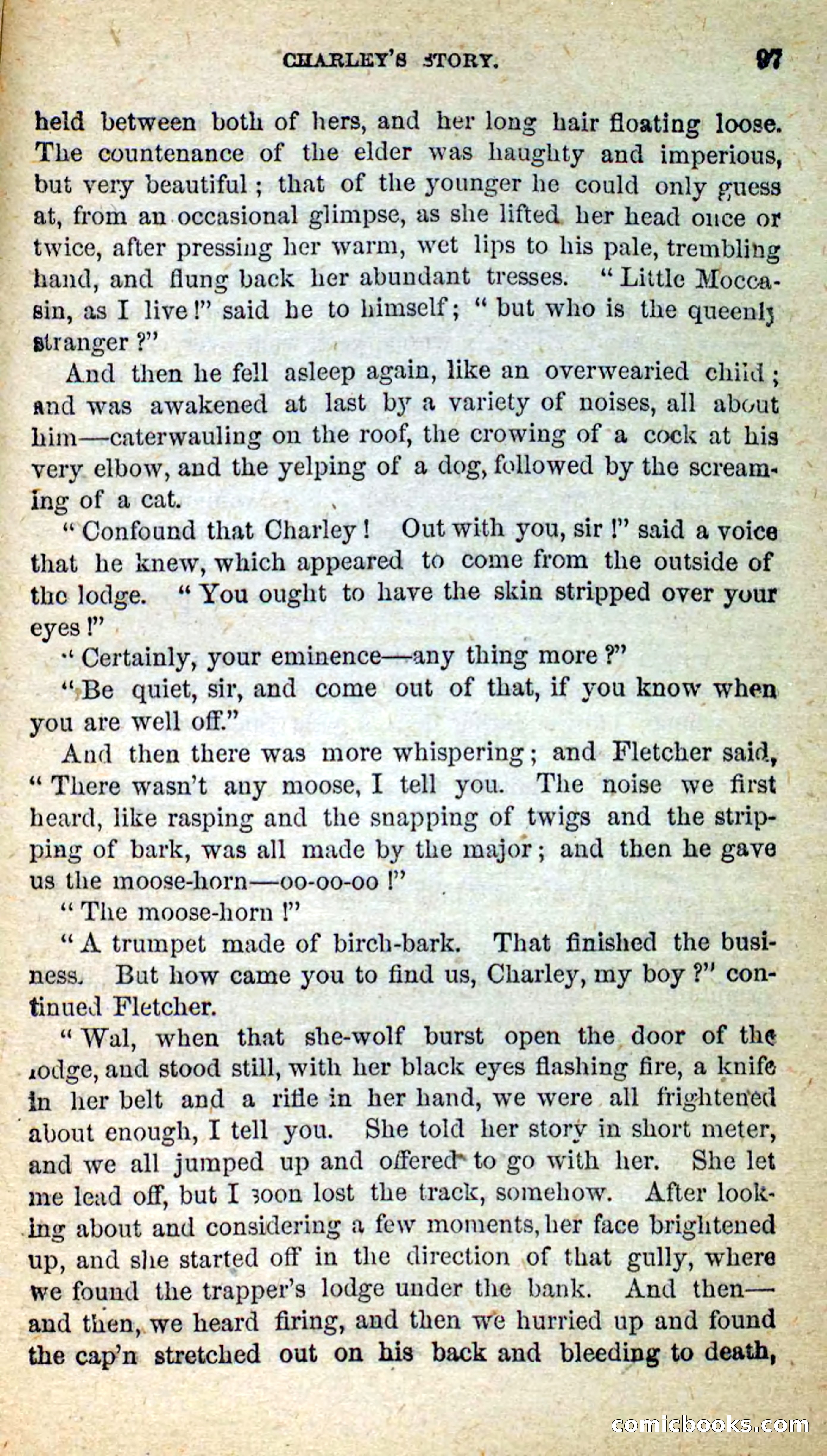 Beadle's New Dime Novels: Little Moccasin — page 93 of 101