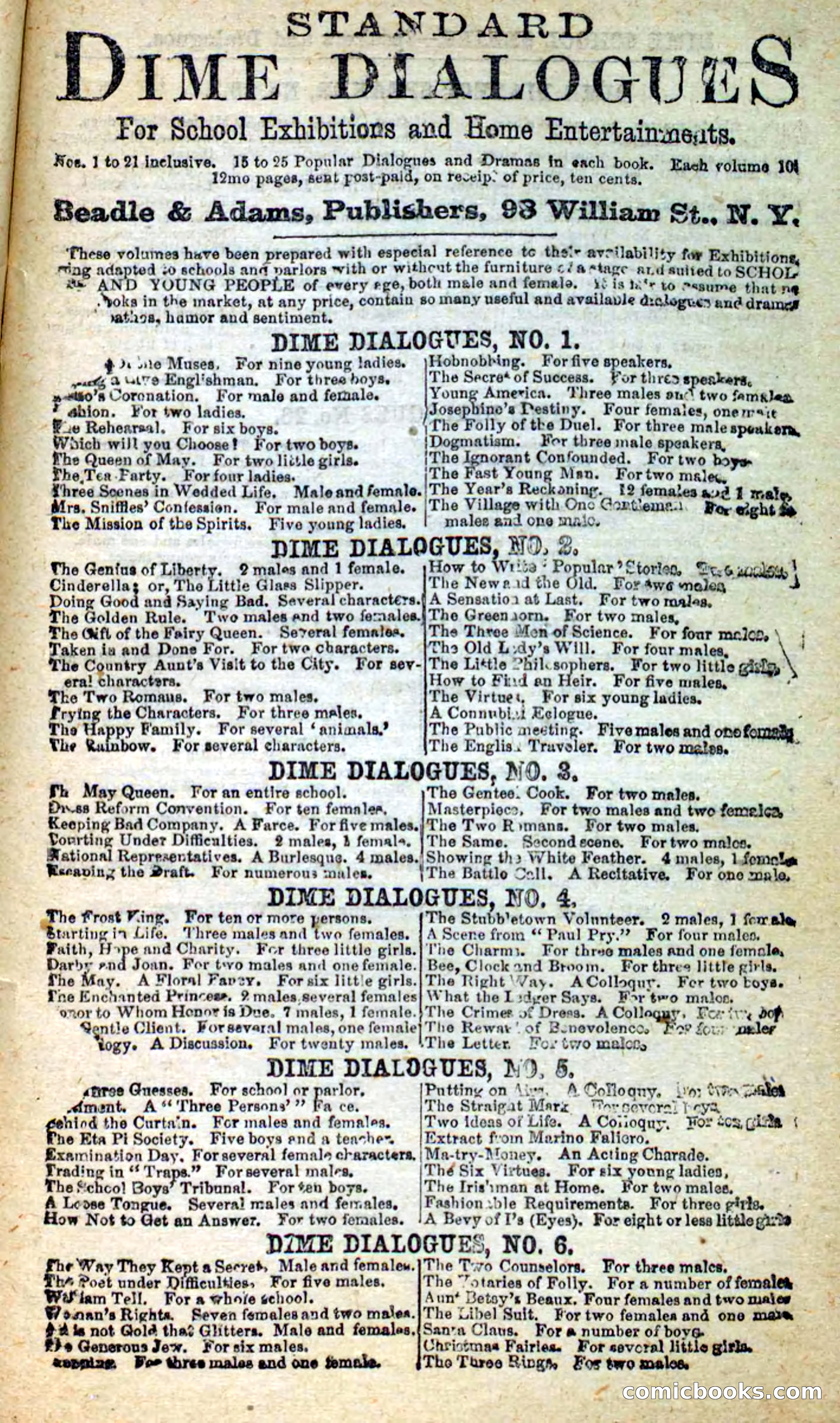 Beadle's New Dime Novels: Little Moccasin — page 97 of 101