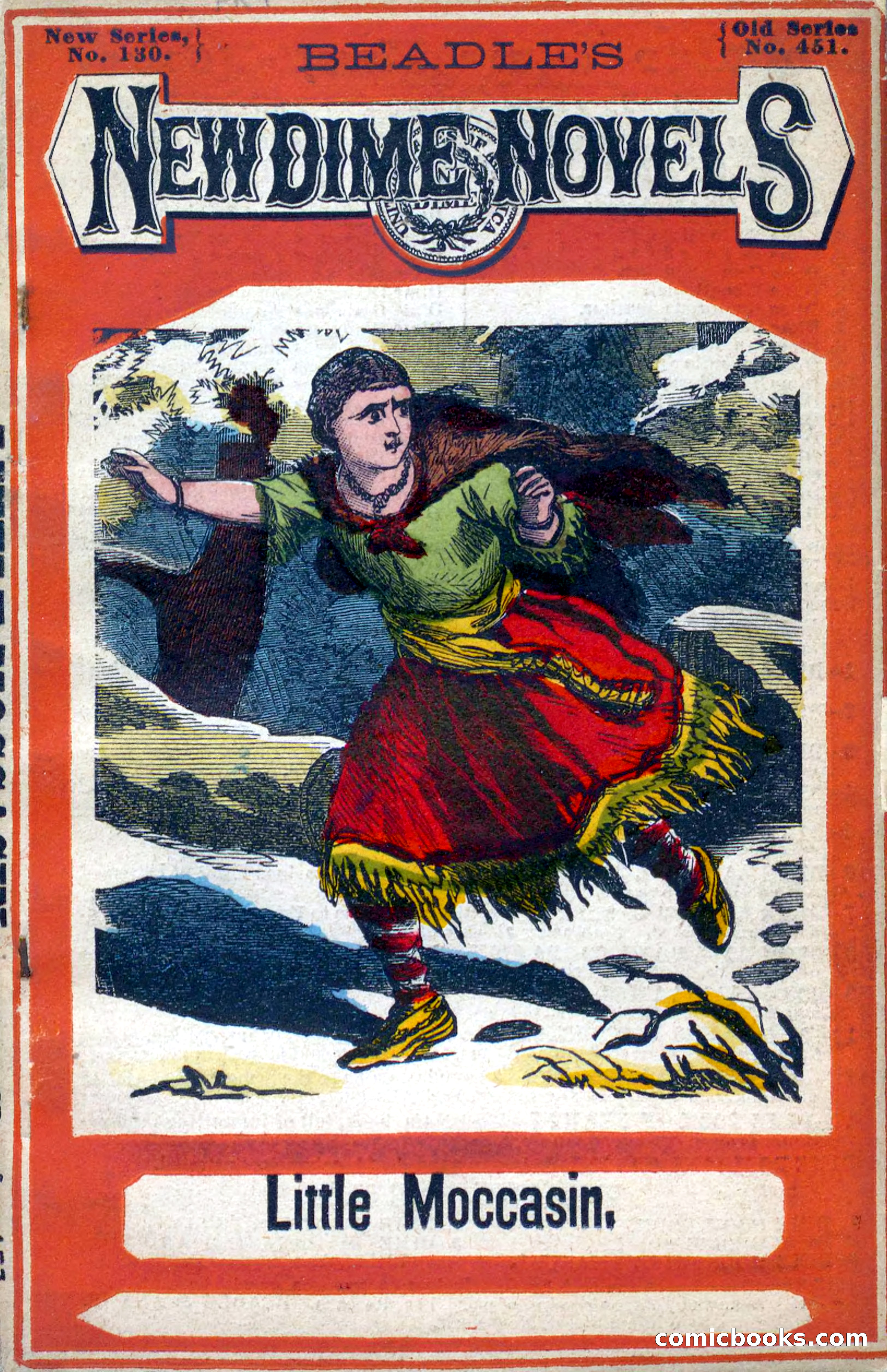 Beadle's New Dime Novels: Little Moccasin — page 101 of 101