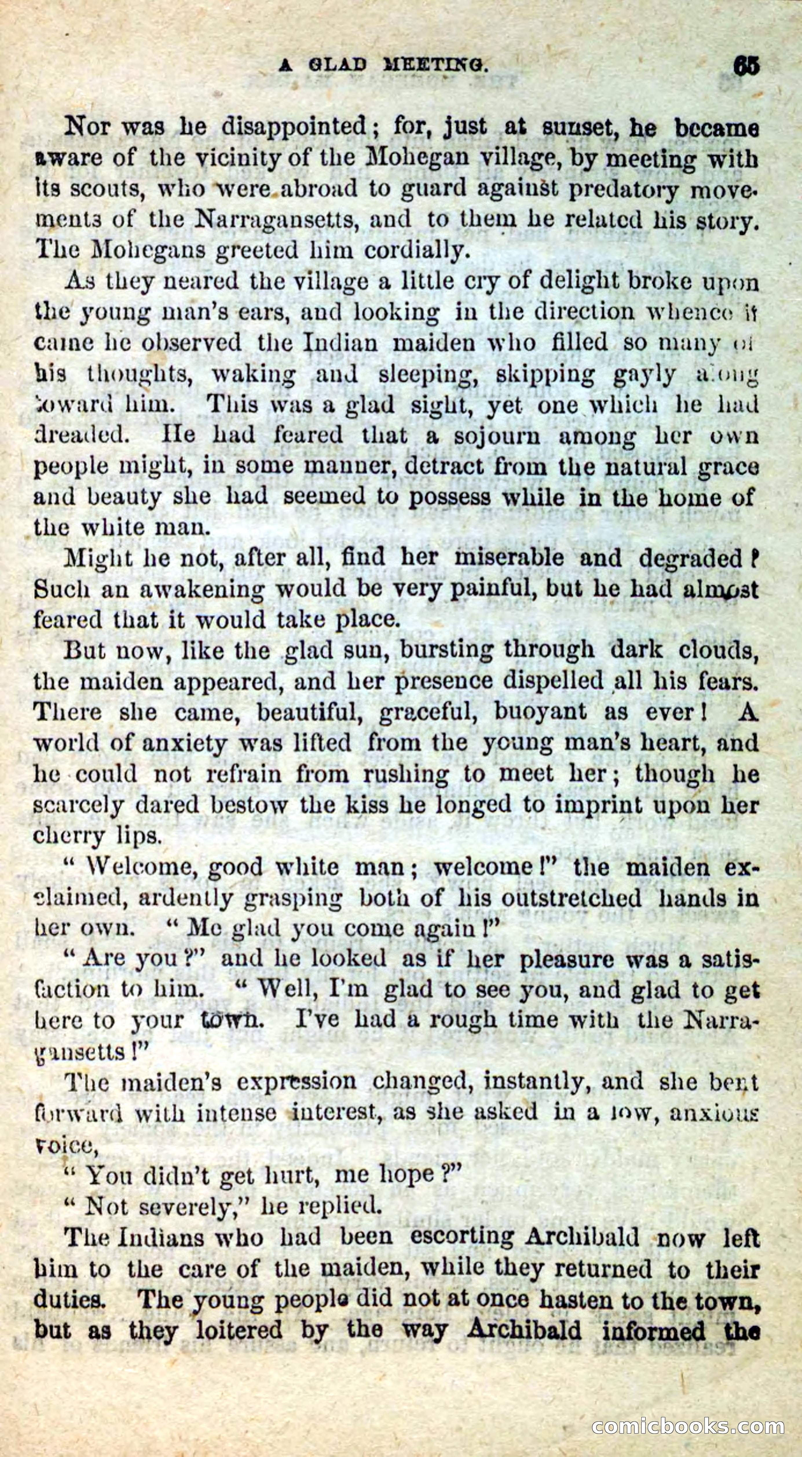 The Mohegan Maiden — page 61 of 99