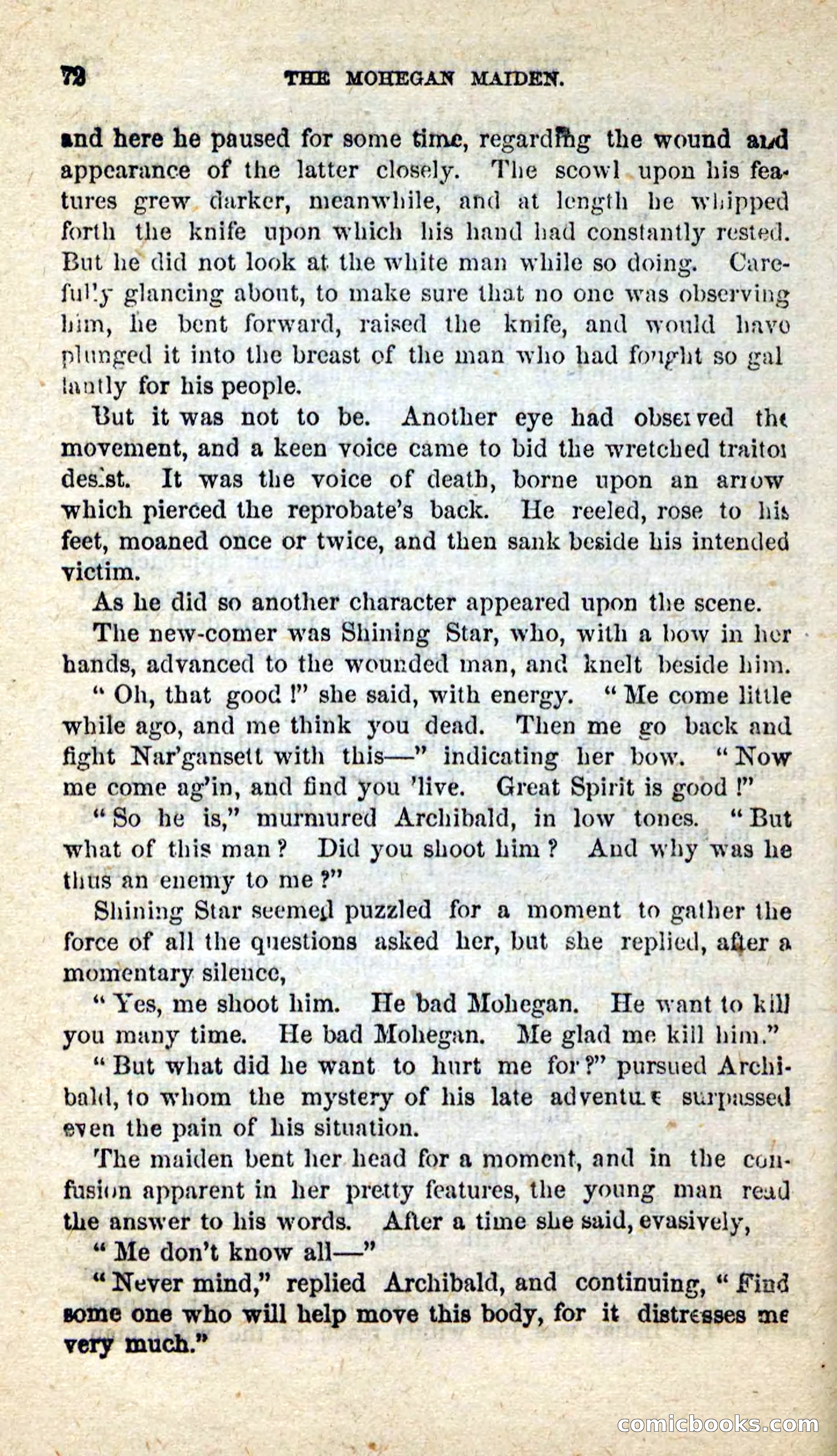 The Mohegan Maiden — page 68 of 99