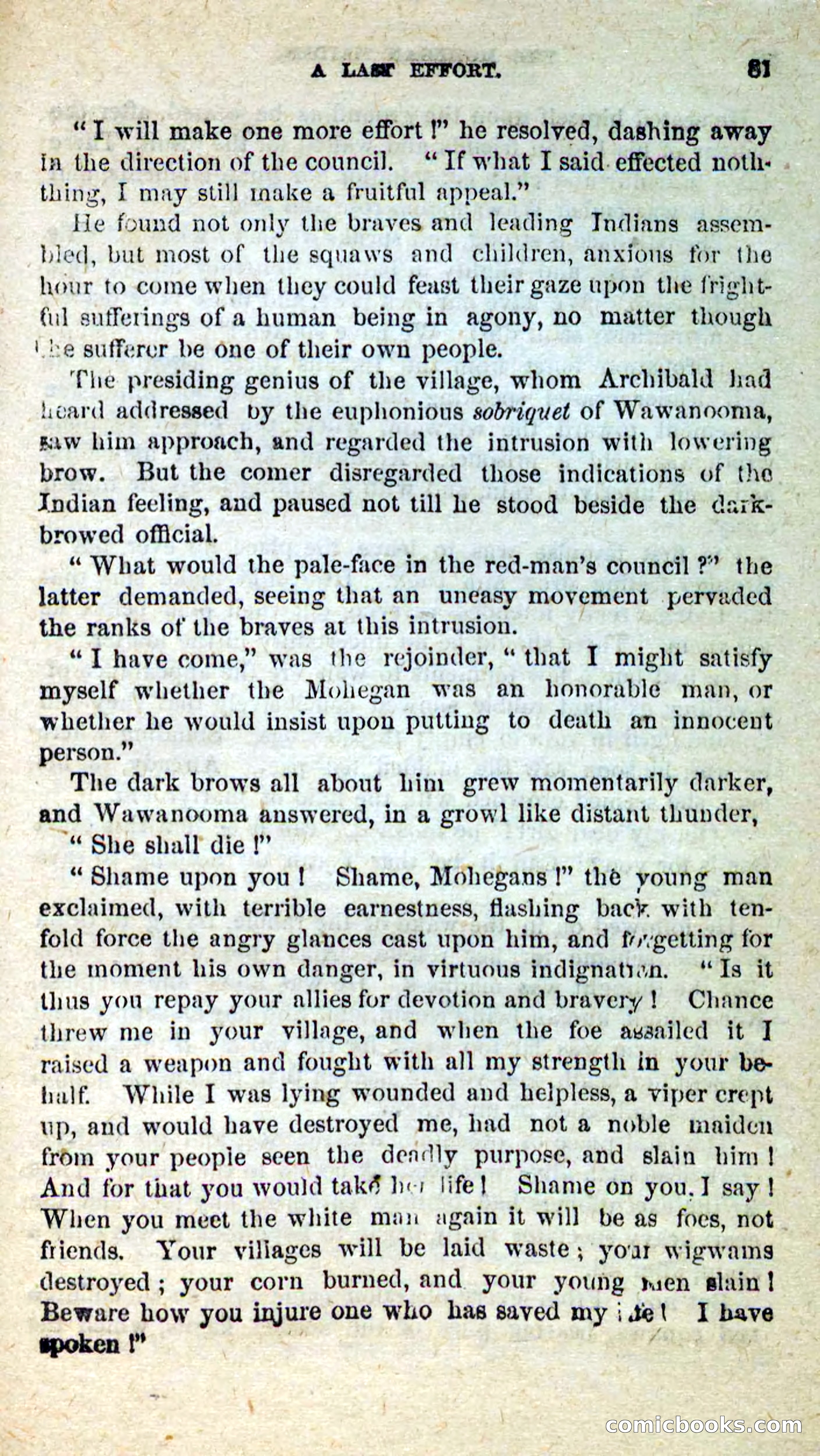 The Mohegan Maiden — page 77 of 99