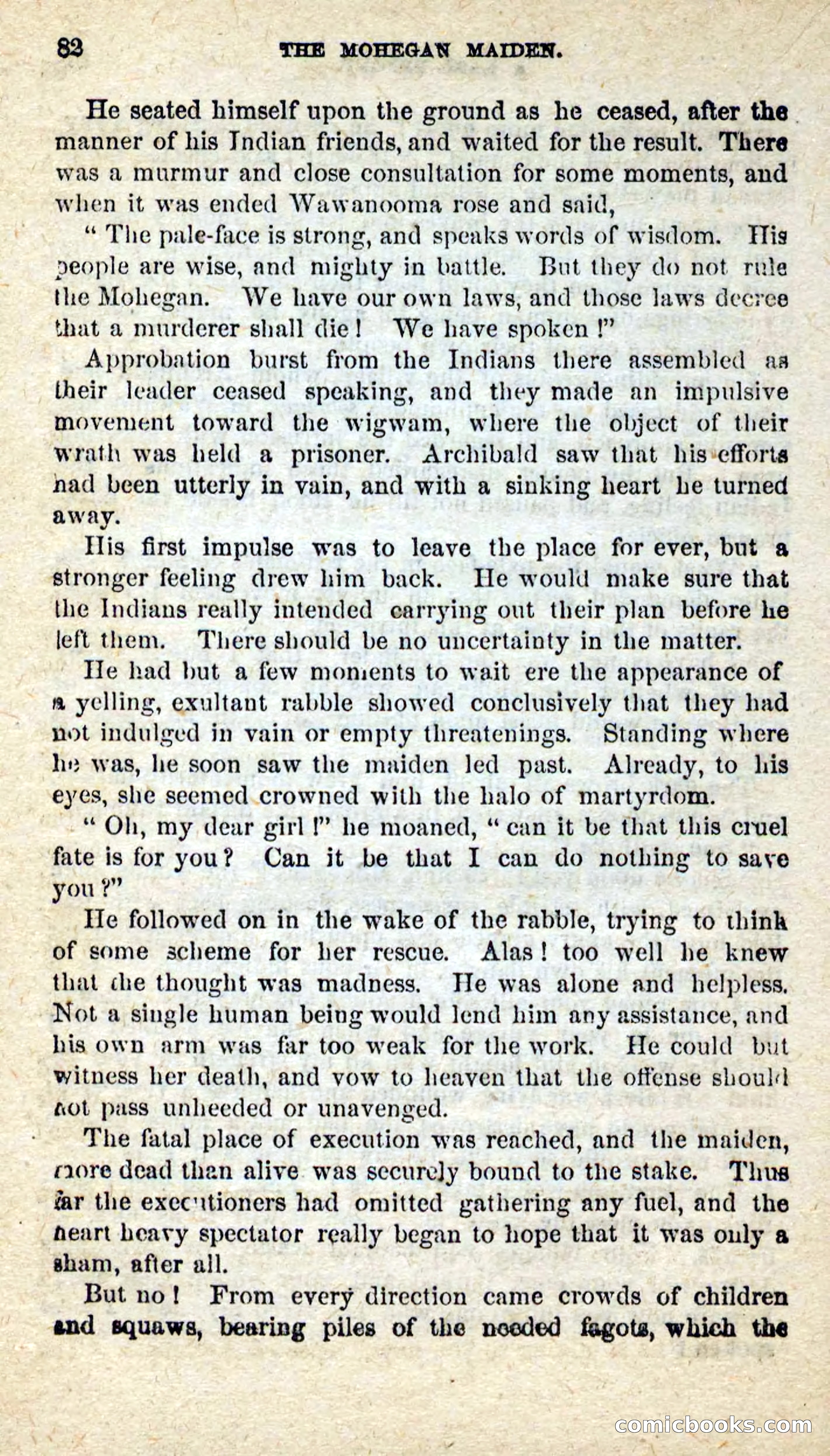 The Mohegan Maiden — page 78 of 99