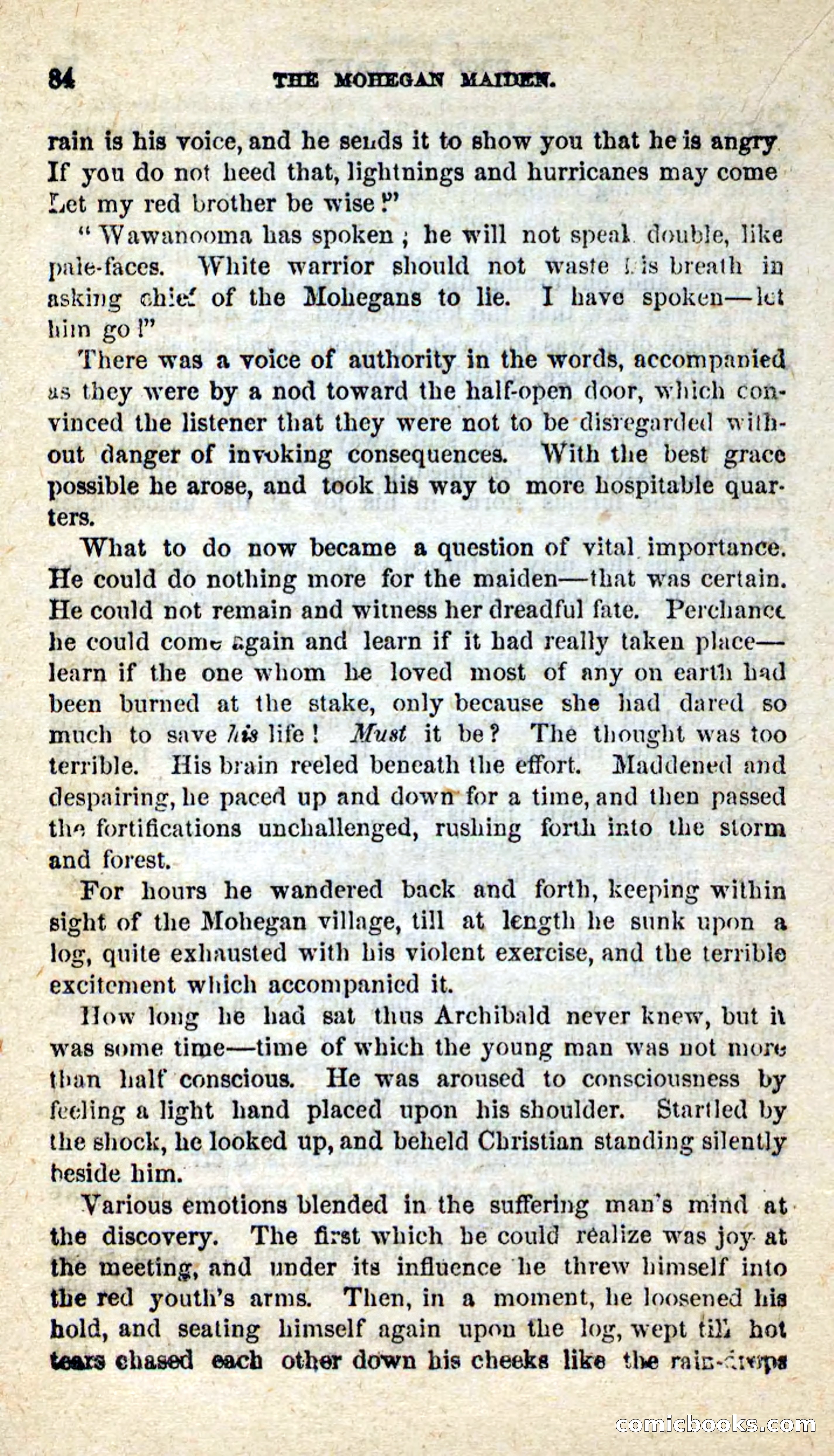 The Mohegan Maiden — page 80 of 99