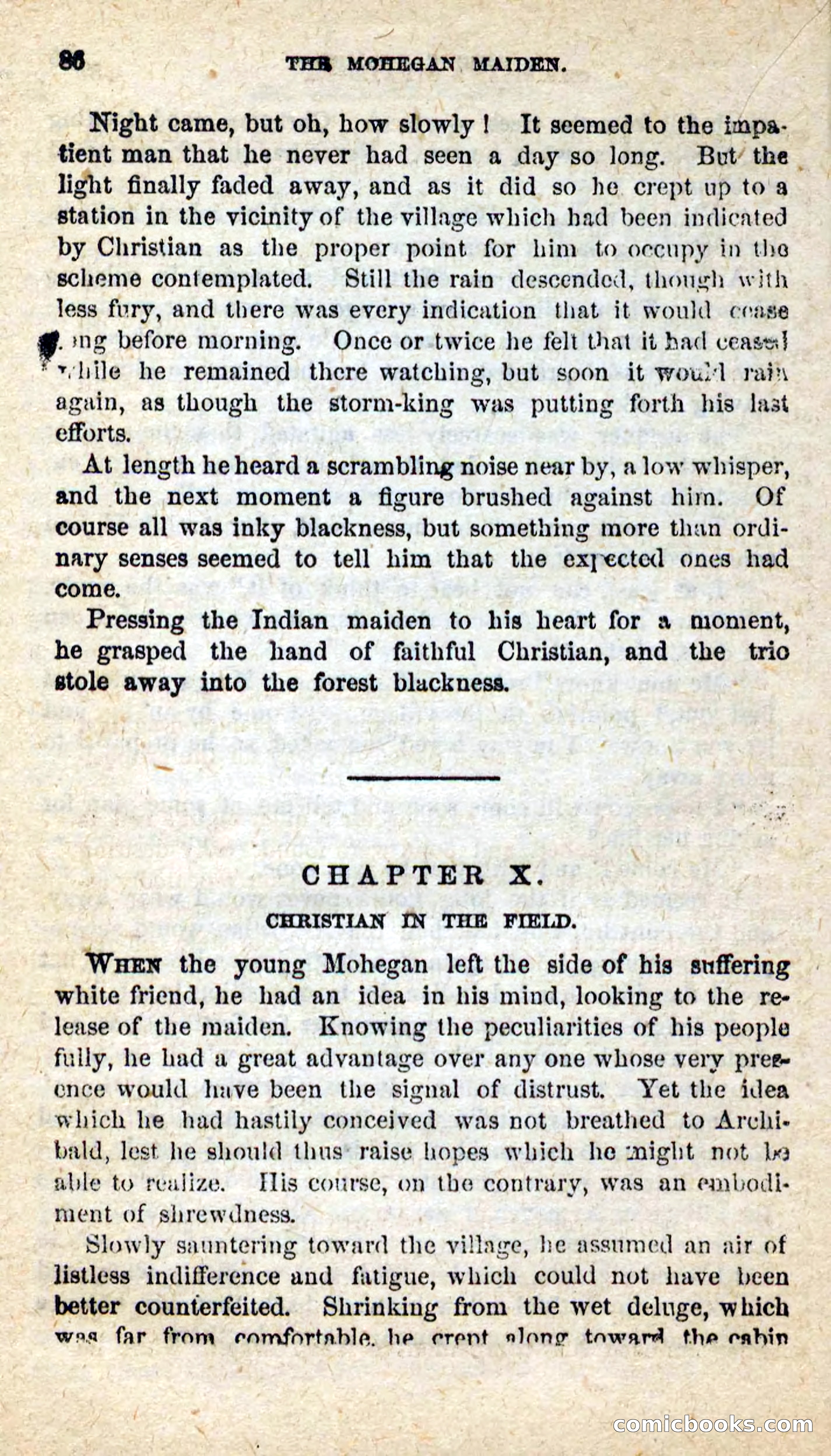 The Mohegan Maiden — page 82 of 99