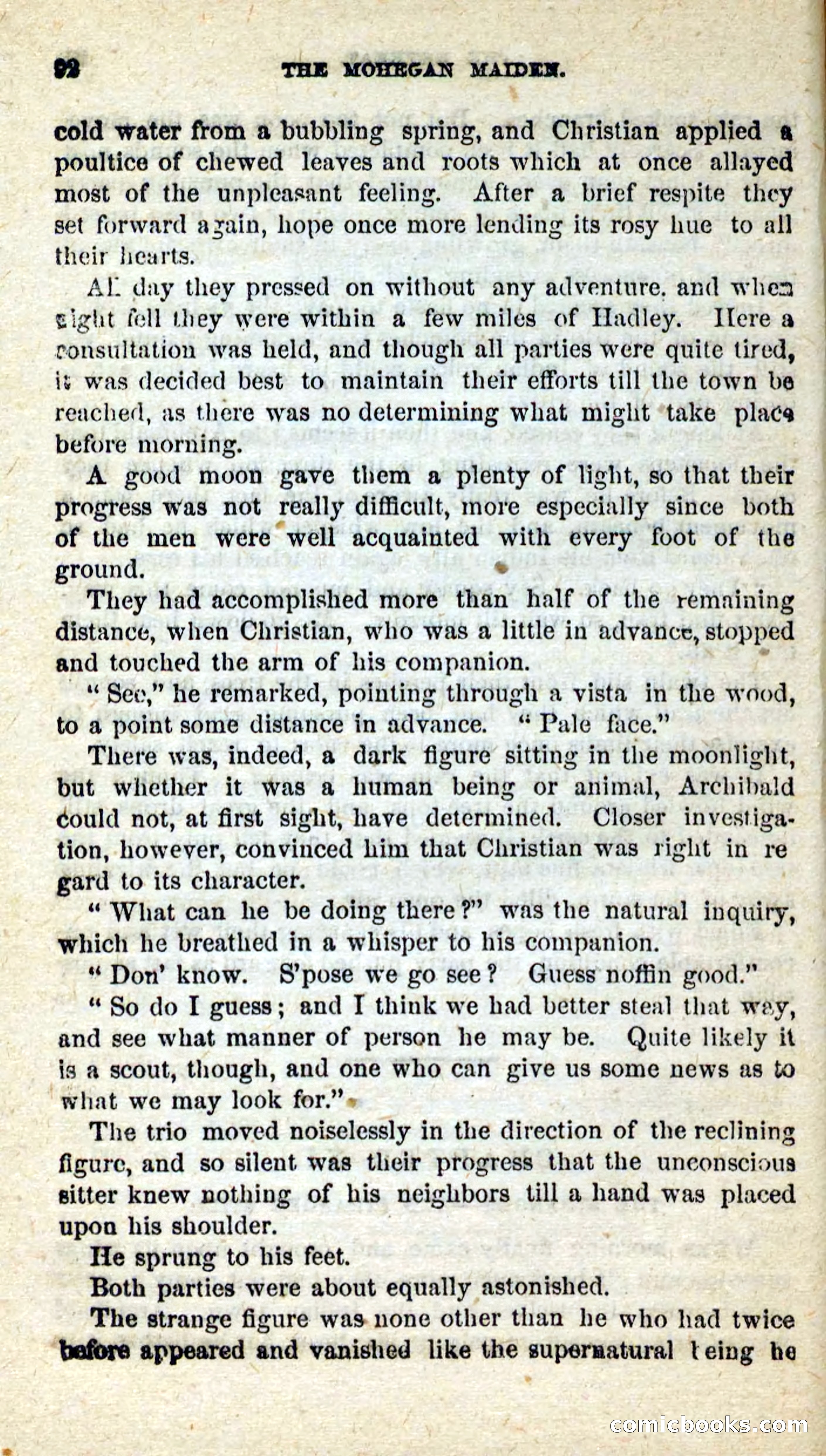 The Mohegan Maiden — page 88 of 99
