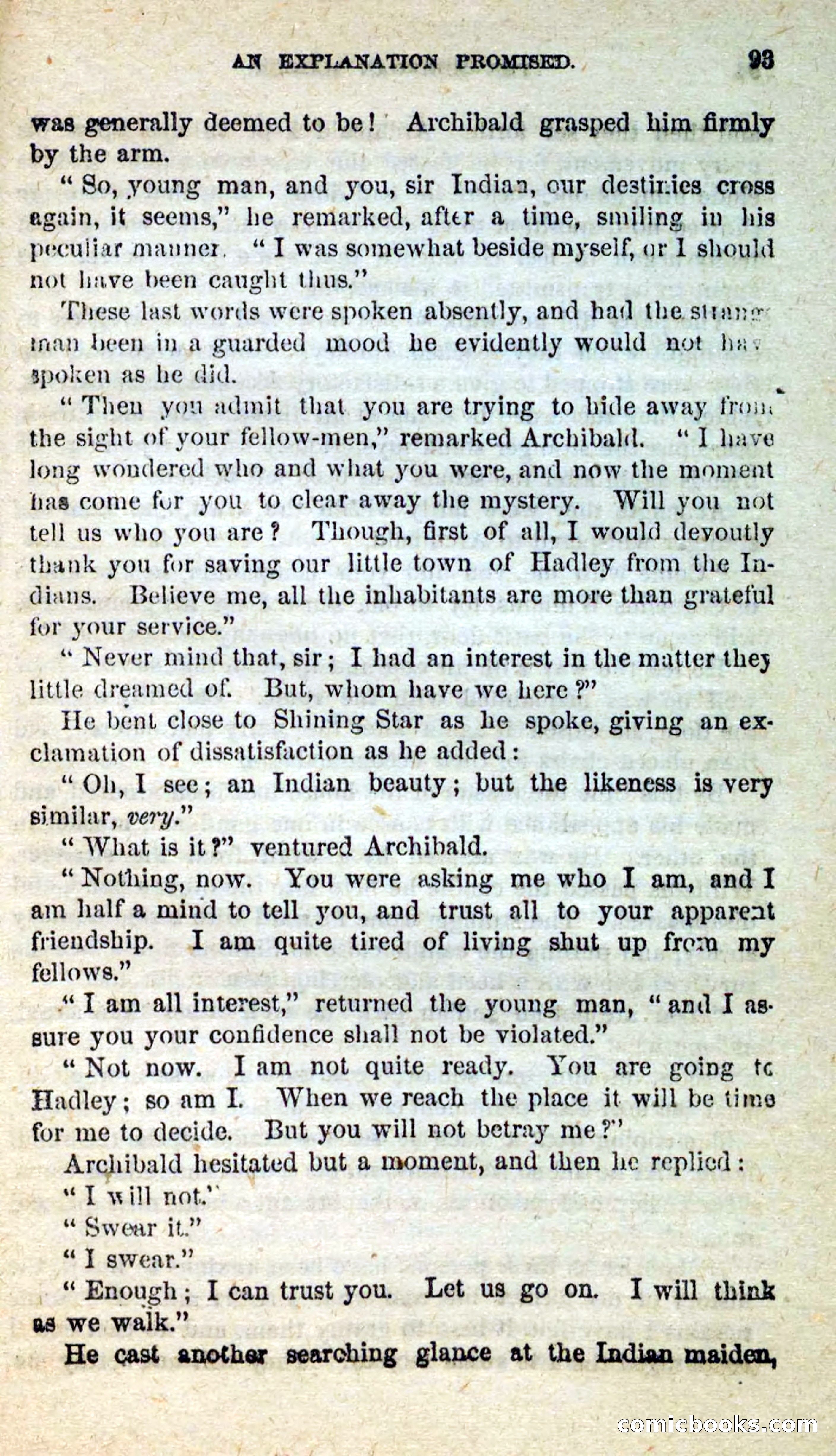 The Mohegan Maiden — page 89 of 99