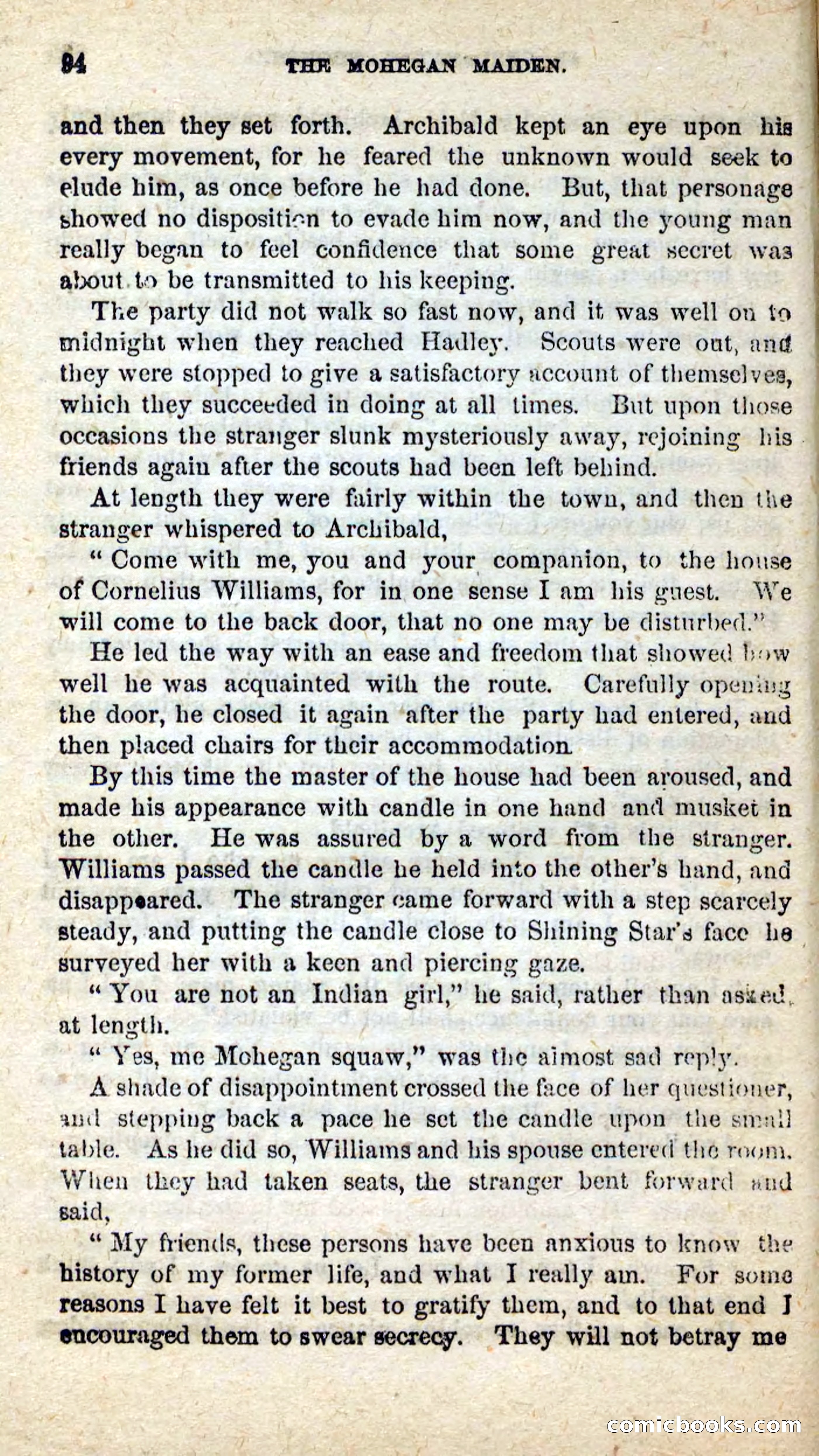 The Mohegan Maiden — page 90 of 99