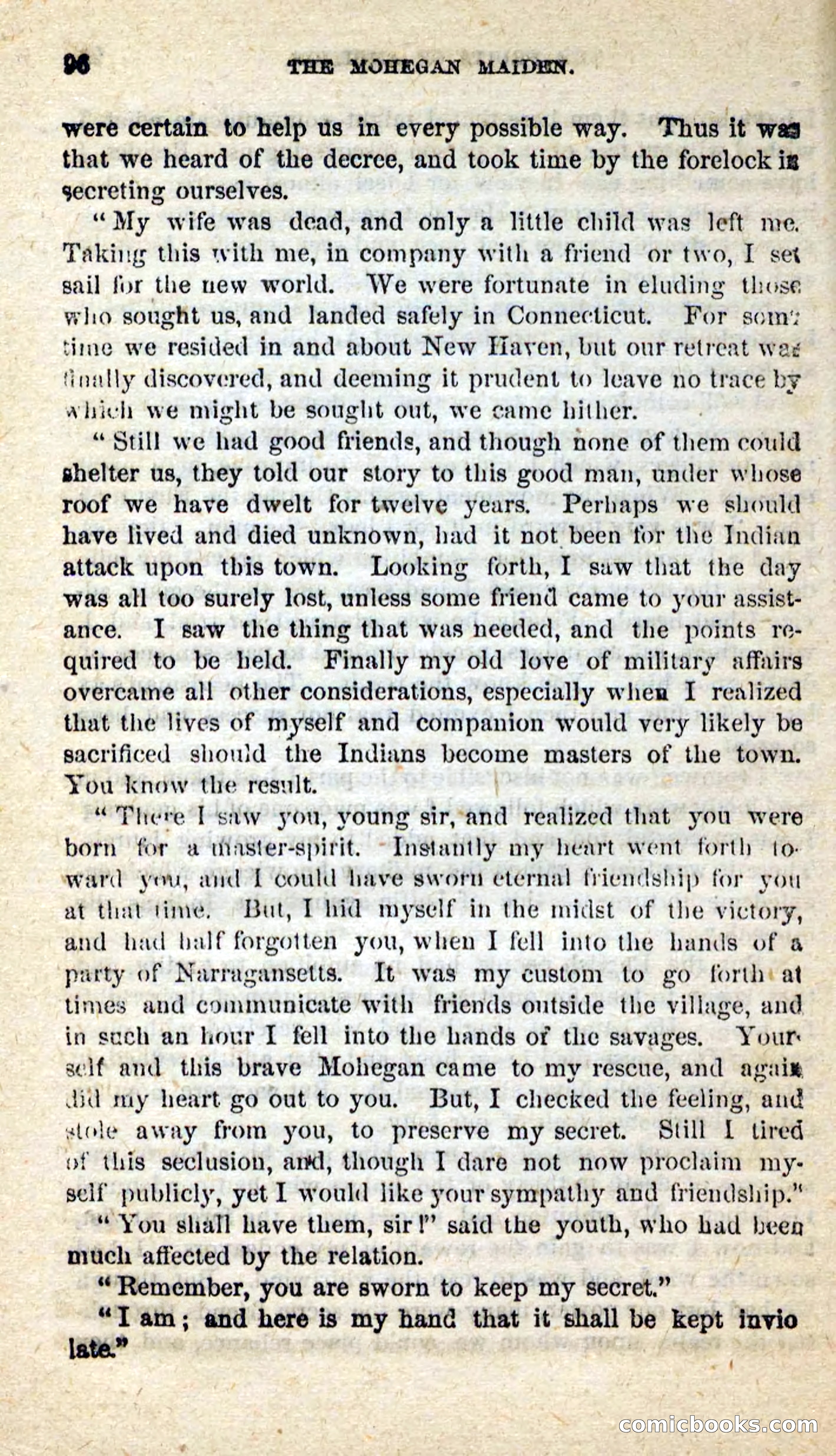 The Mohegan Maiden — page 92 of 99