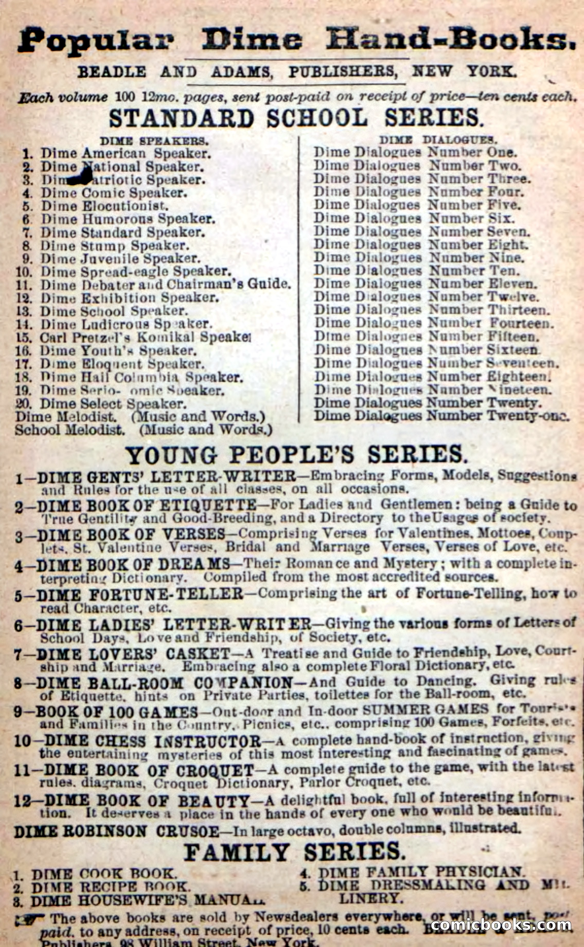 Beadle's New Dime Novels: Sumter's Scouts — page 2 of 100