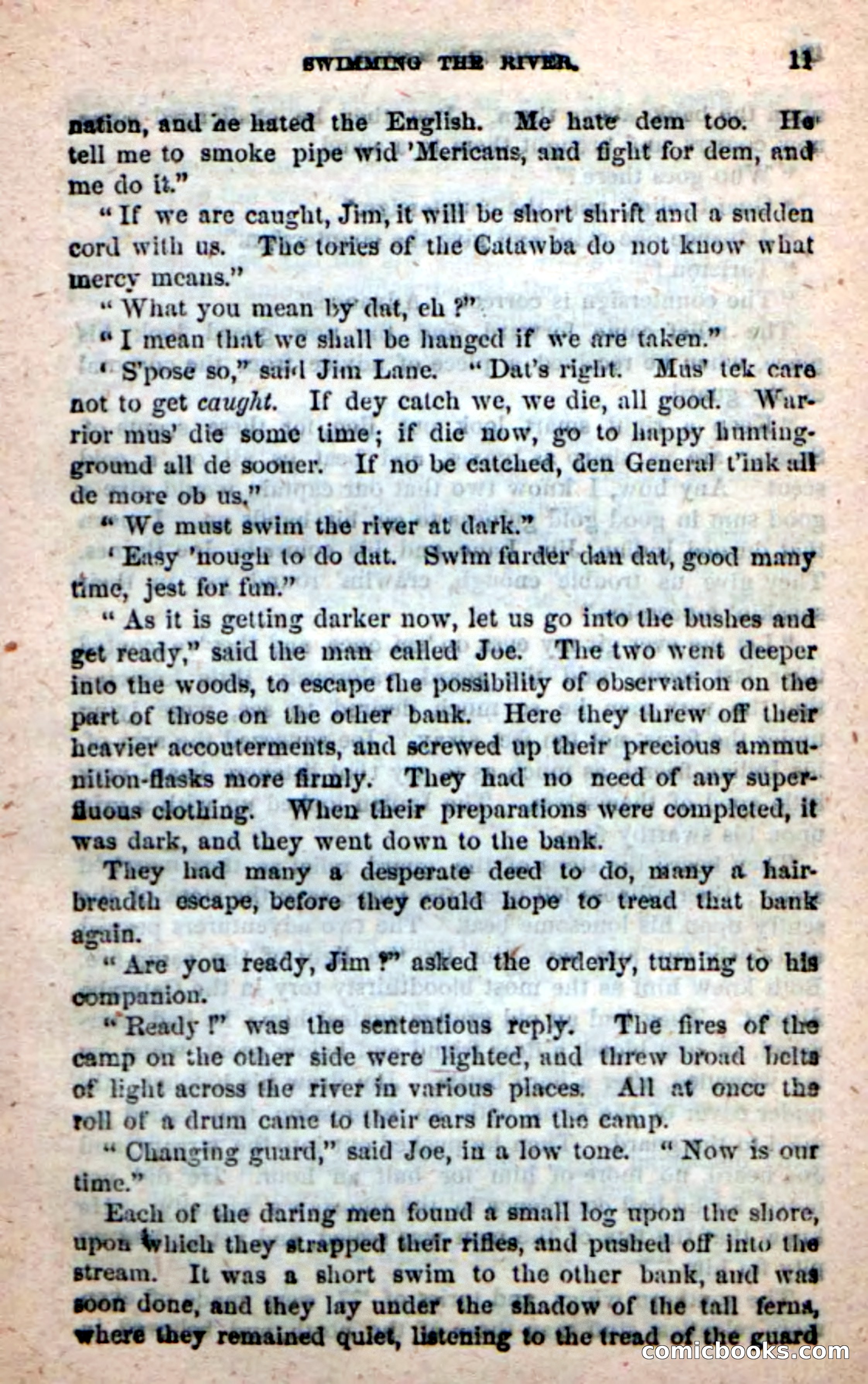 Beadle's New Dime Novels: Sumter's Scouts — page 7 of 100