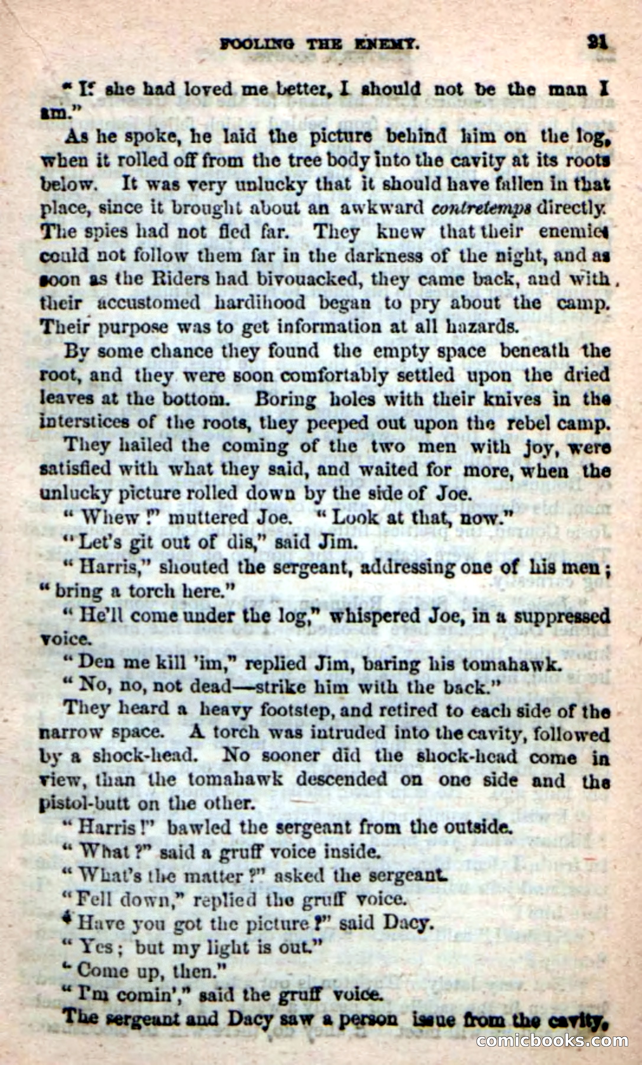 Beadle's New Dime Novels: Sumter's Scouts — page 17 of 100