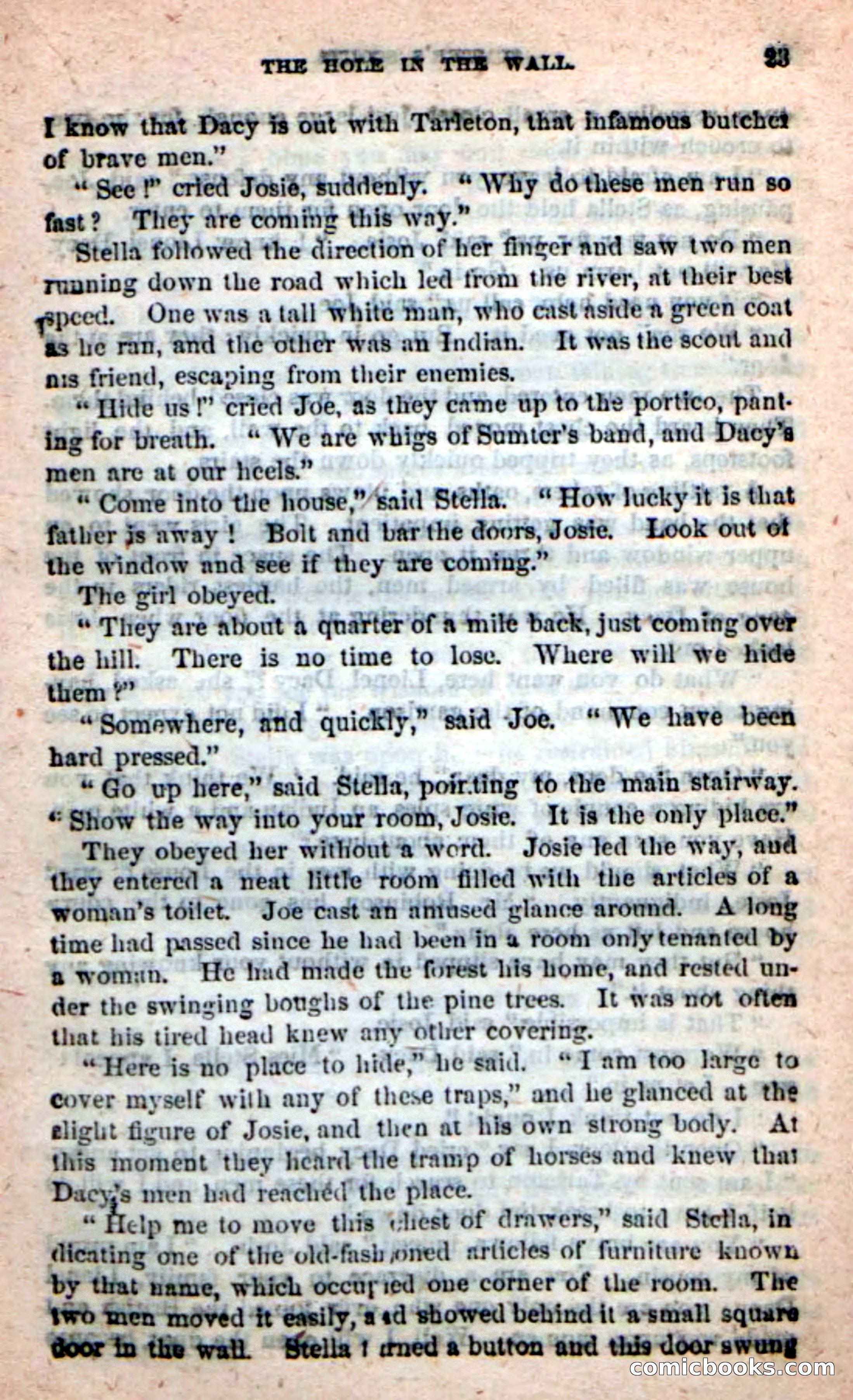Beadle's New Dime Novels: Sumter's Scouts — page 19 of 100