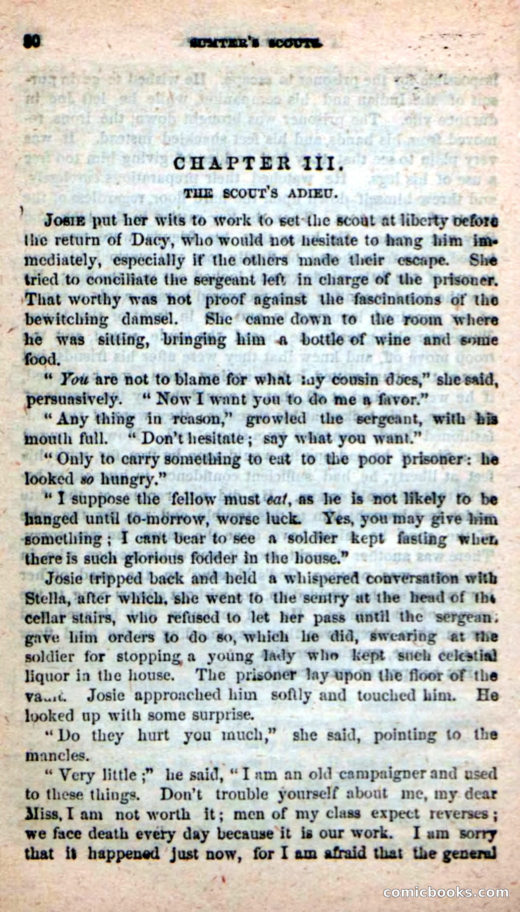 Beadle's New Dime Novels: Sumter's Scouts — page 26 of 100