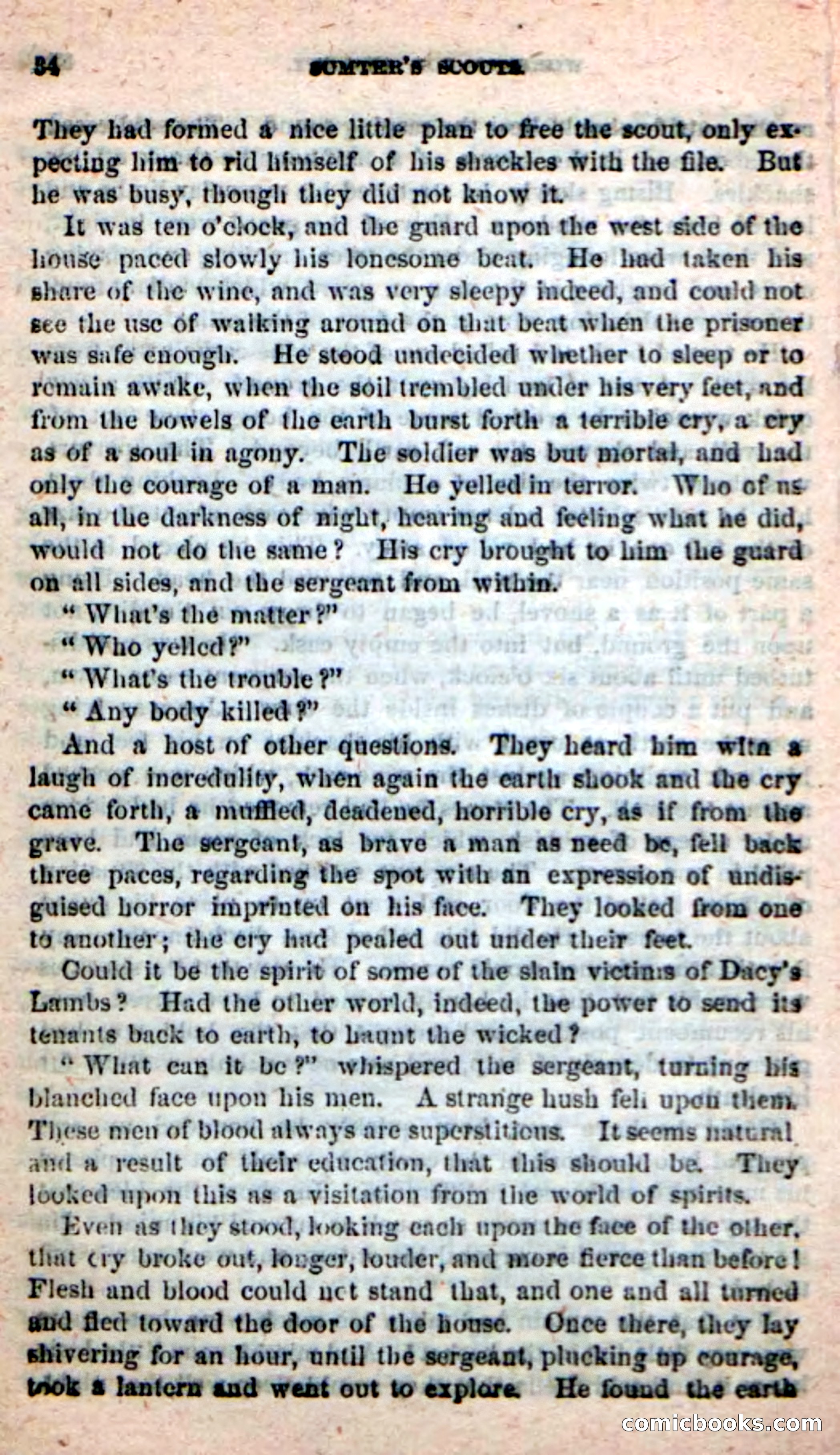 Beadle's New Dime Novels: Sumter's Scouts — page 30 of 100