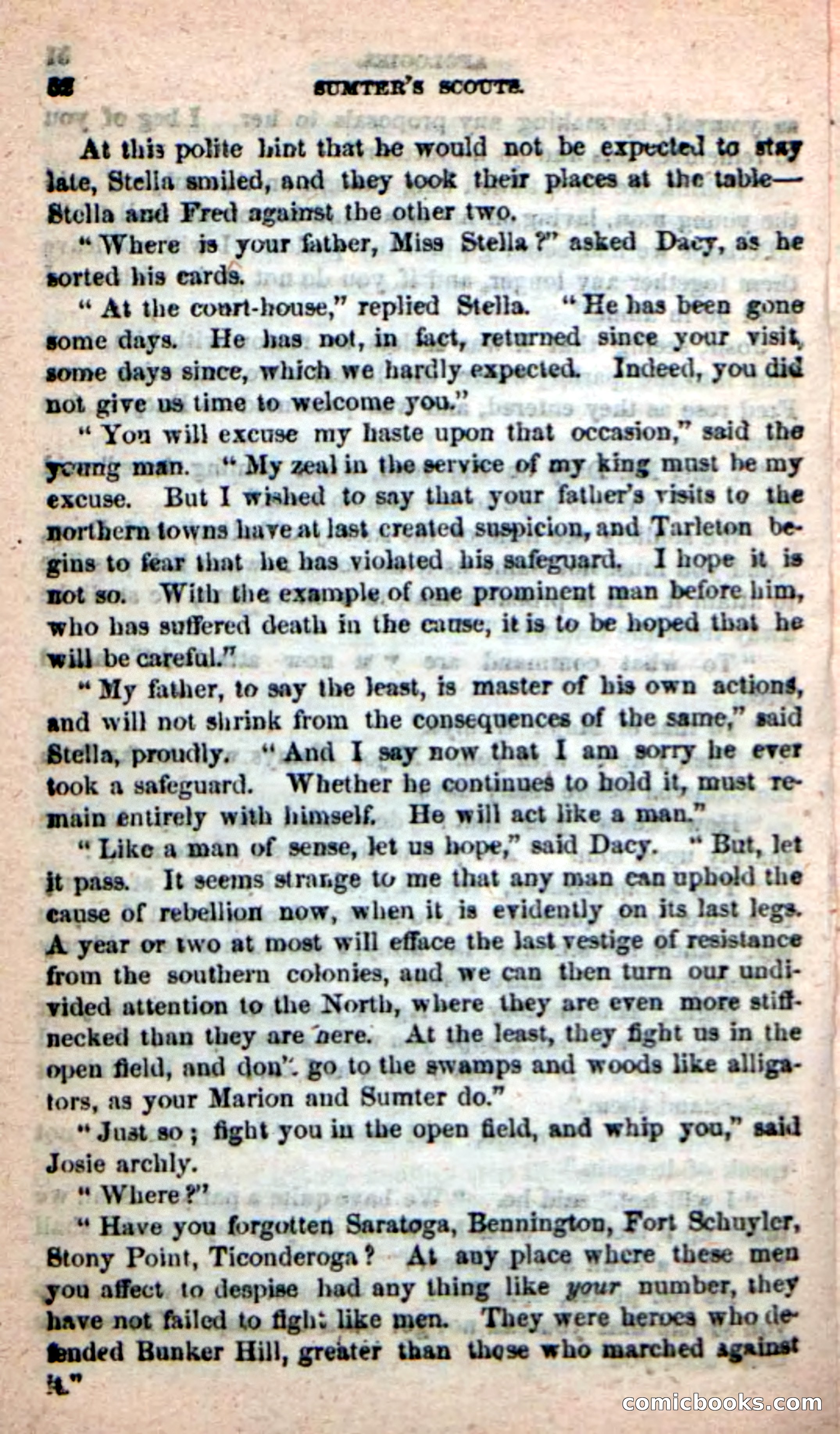 Beadle's New Dime Novels: Sumter's Scouts — page 48 of 100