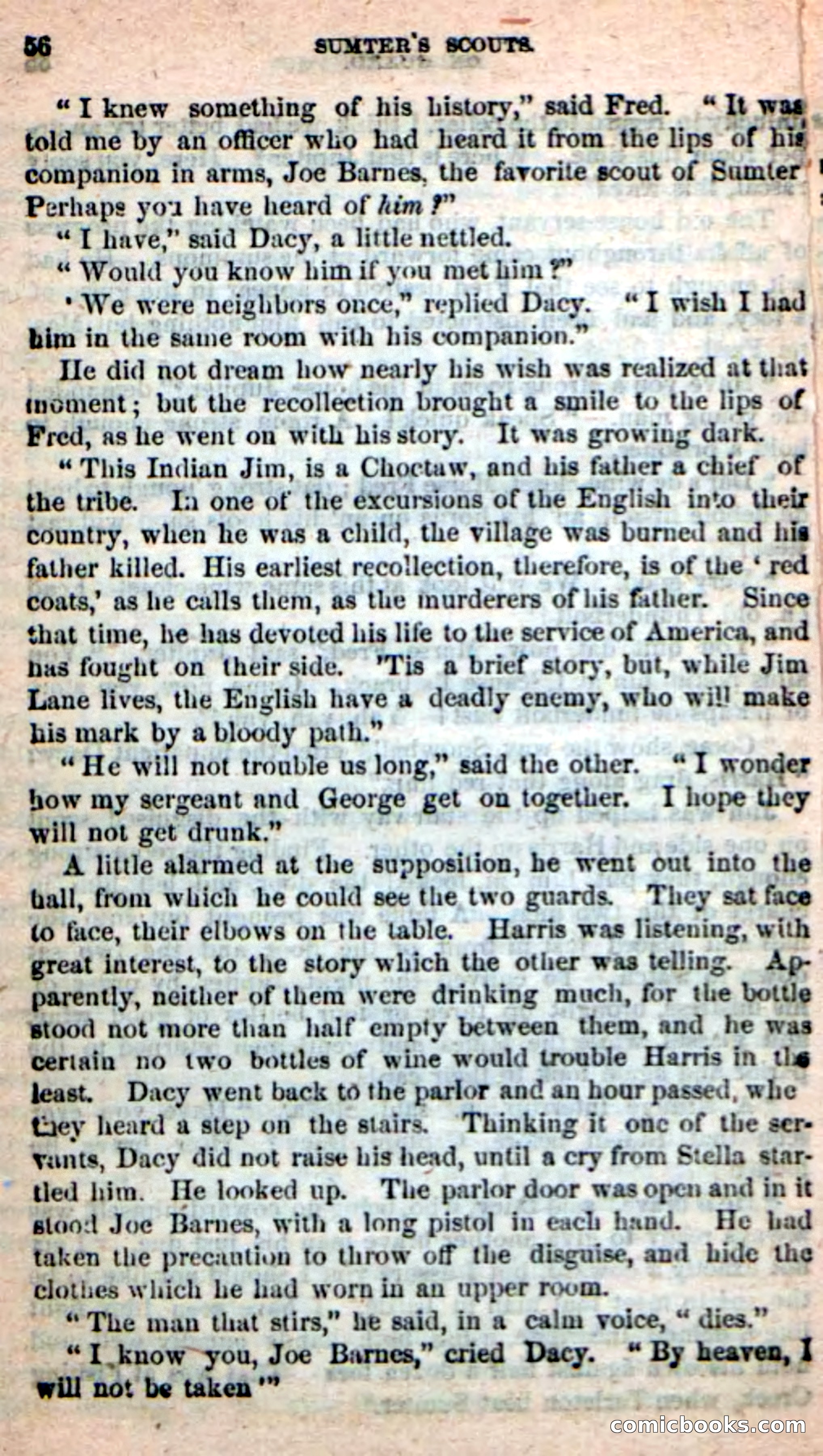 Beadle's New Dime Novels: Sumter's Scouts — page 52 of 100