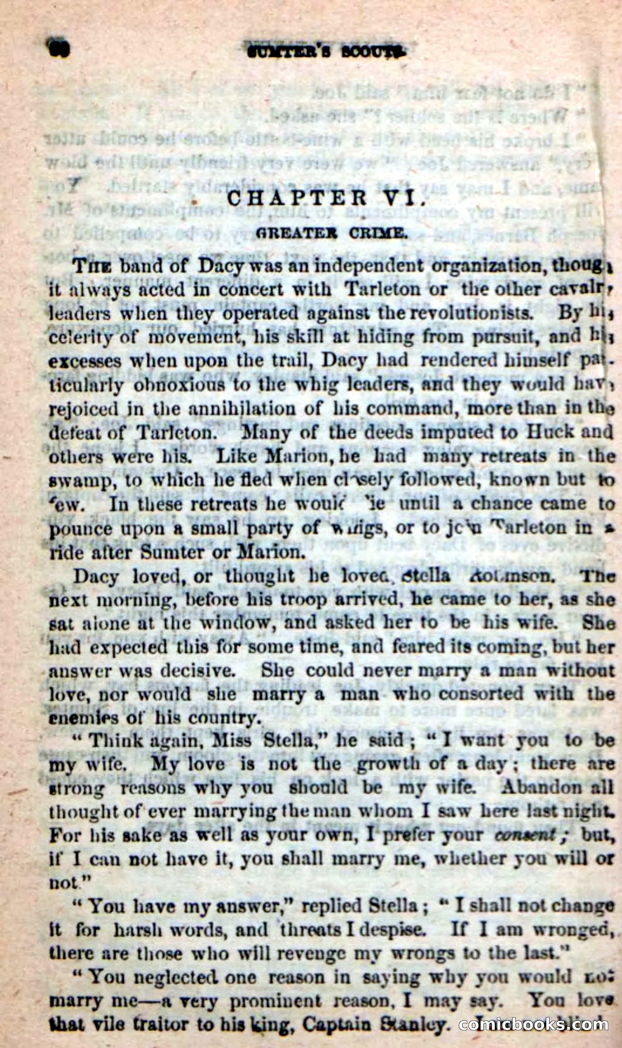 Beadle's New Dime Novels: Sumter's Scouts — page 56 of 100