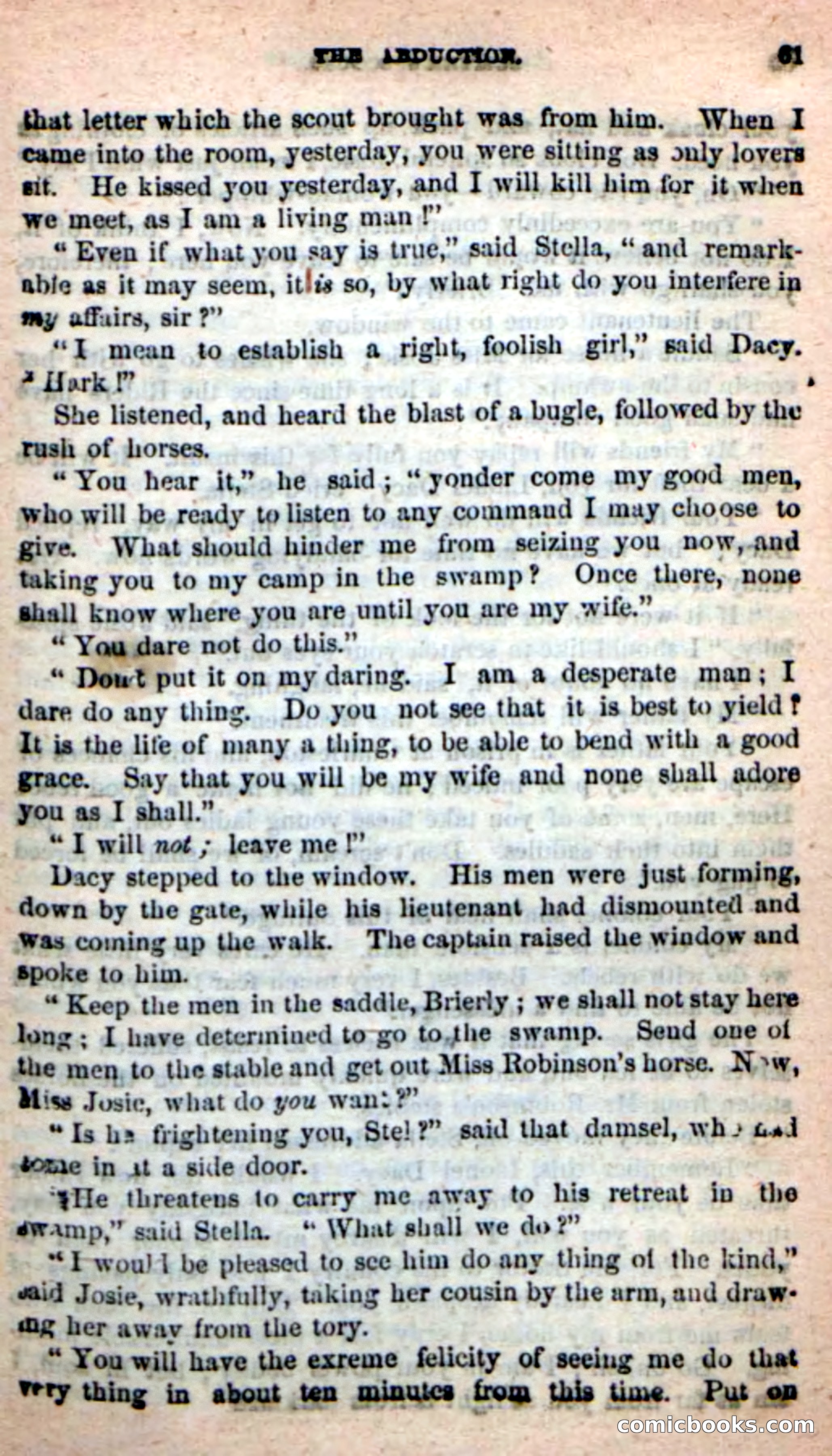 Beadle's New Dime Novels: Sumter's Scouts — page 57 of 100