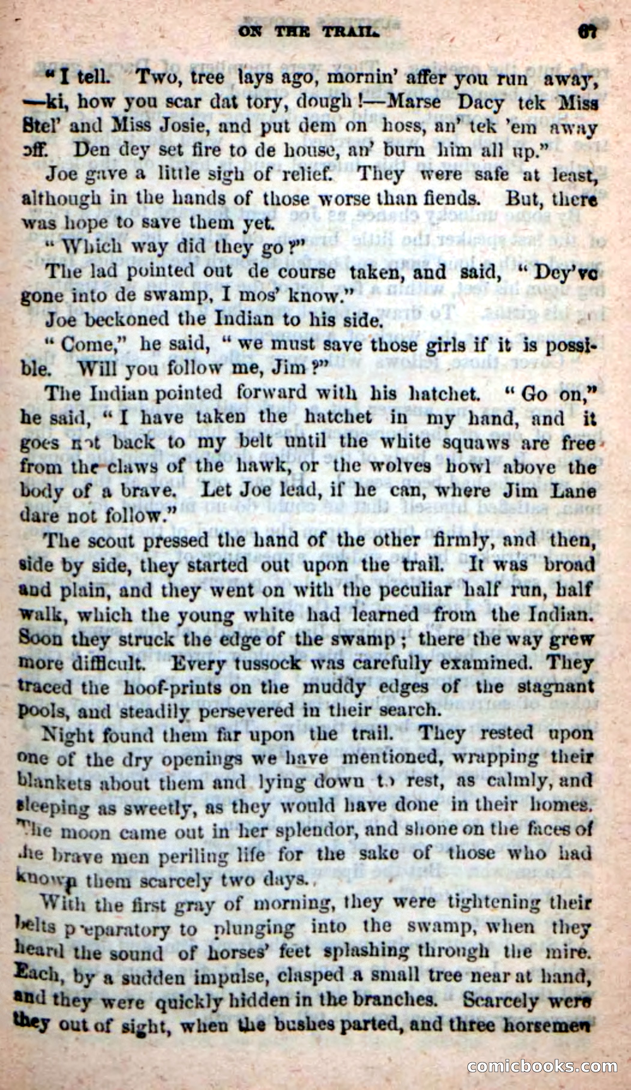 Beadle's New Dime Novels: Sumter's Scouts — page 63 of 100