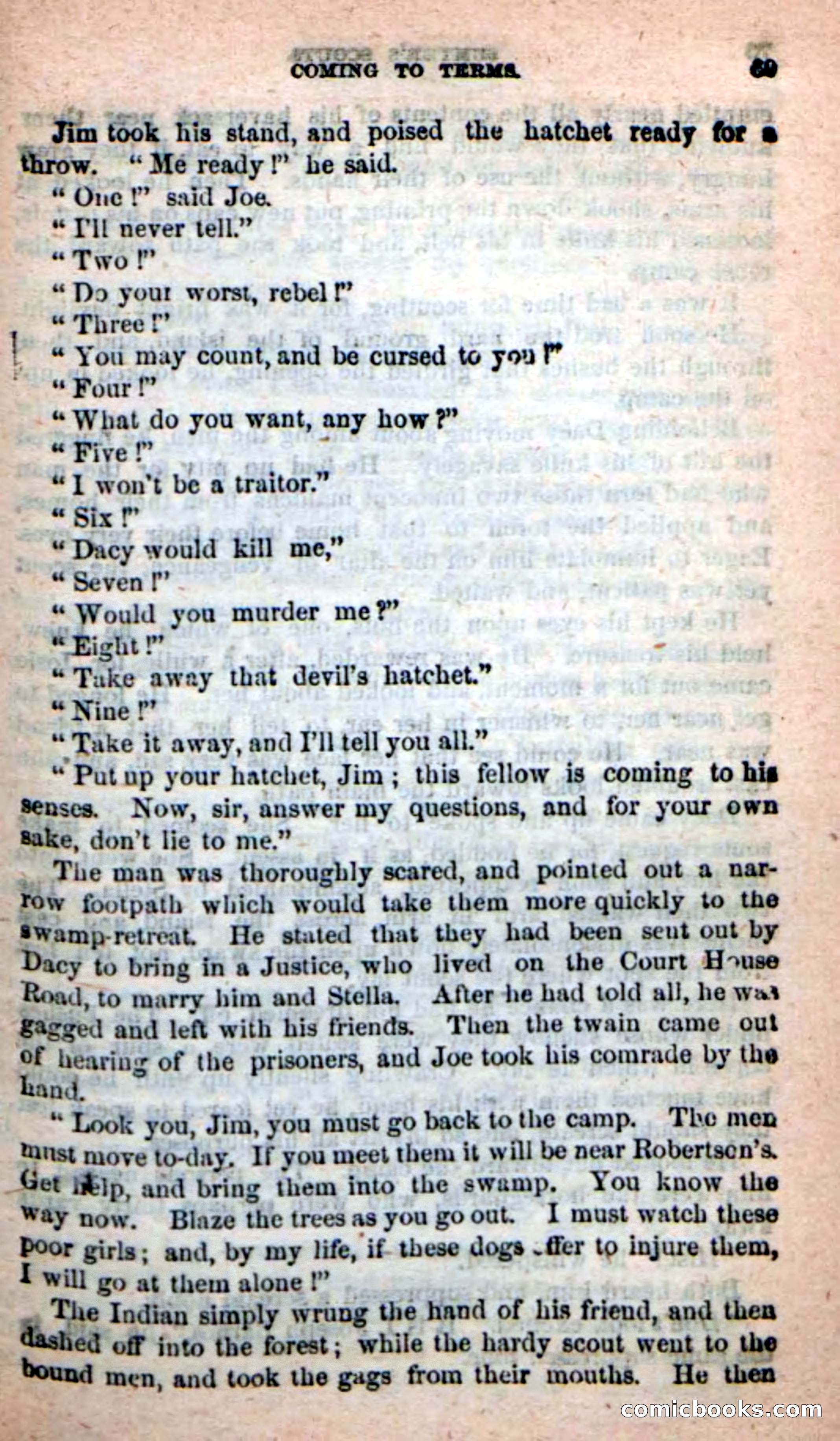 Beadle's New Dime Novels: Sumter's Scouts — page 65 of 100