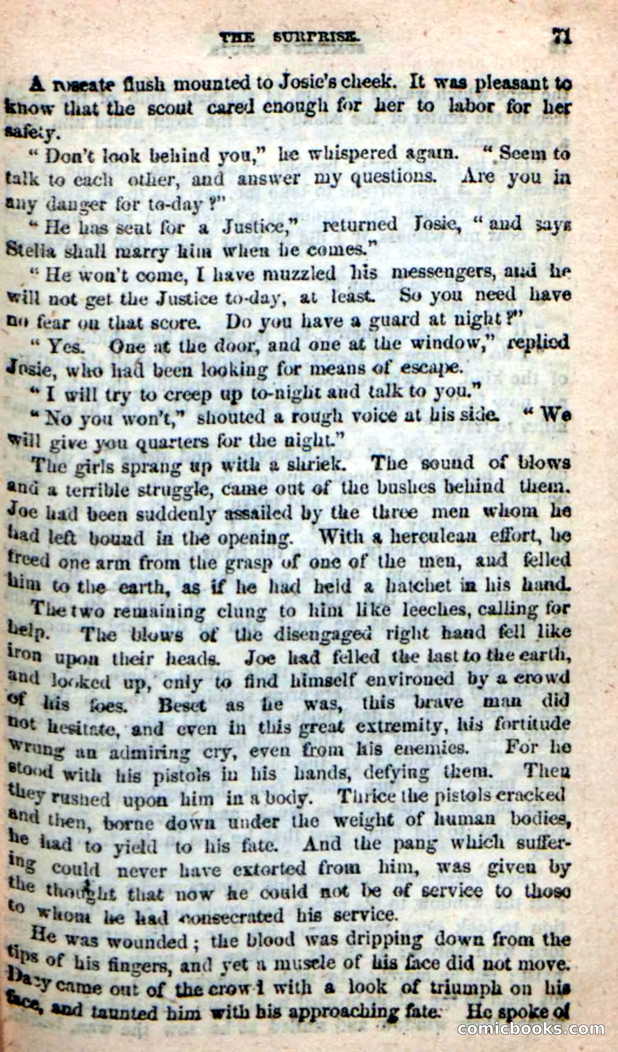Beadle's New Dime Novels: Sumter's Scouts — page 67 of 100