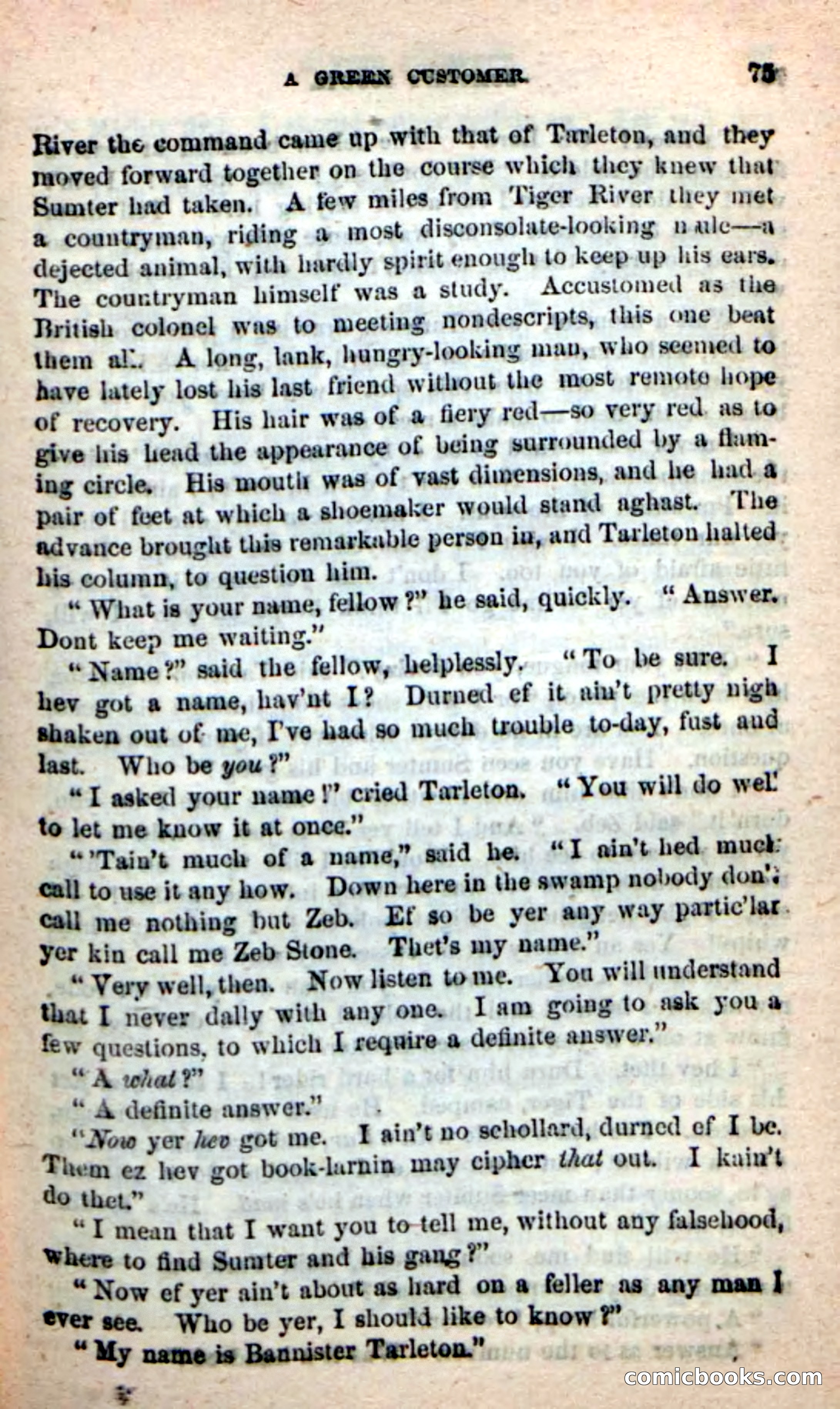 Beadle's New Dime Novels: Sumter's Scouts — page 71 of 100