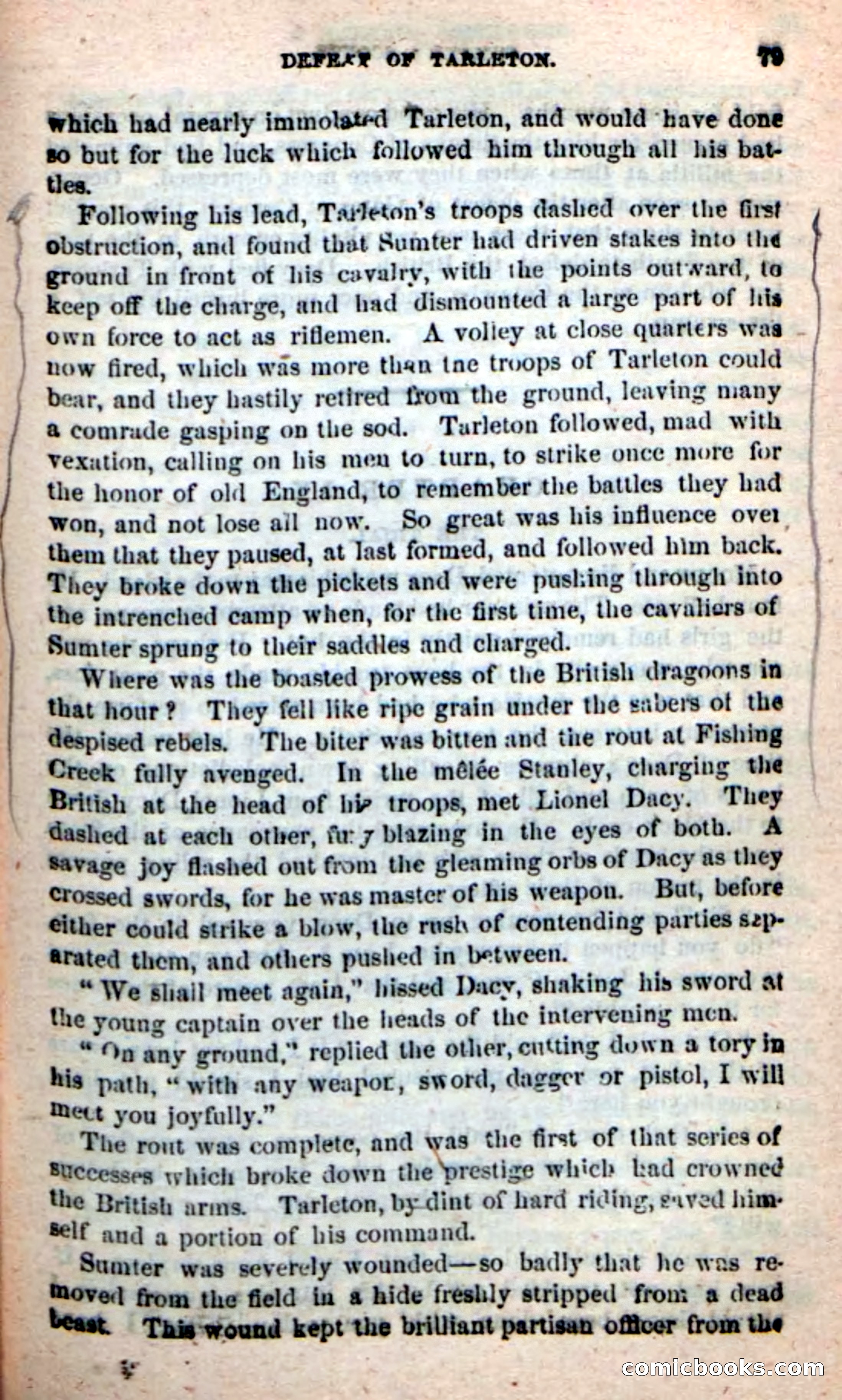 Beadle's New Dime Novels: Sumter's Scouts — page 75 of 100