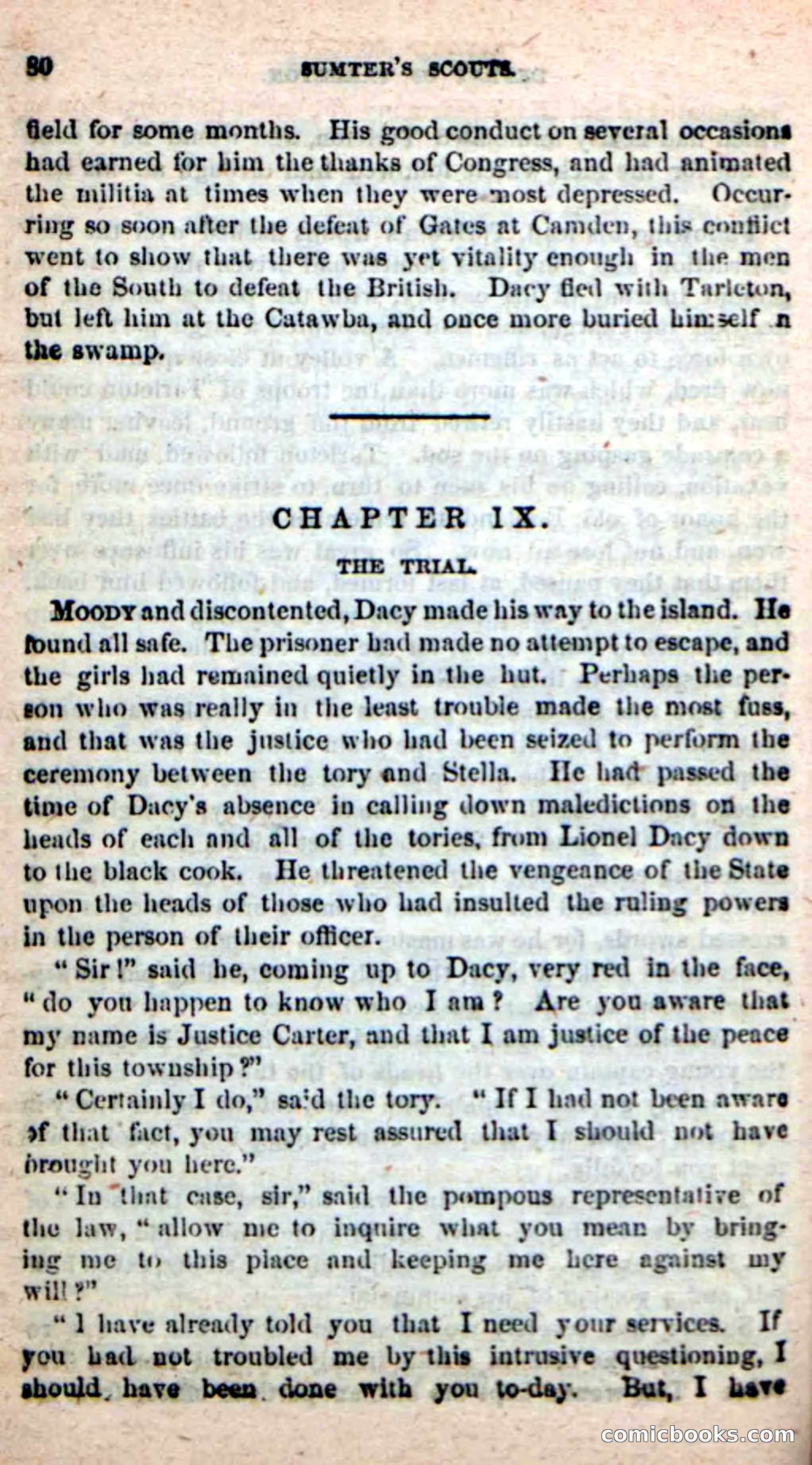 Beadle's New Dime Novels: Sumter's Scouts — page 76 of 100