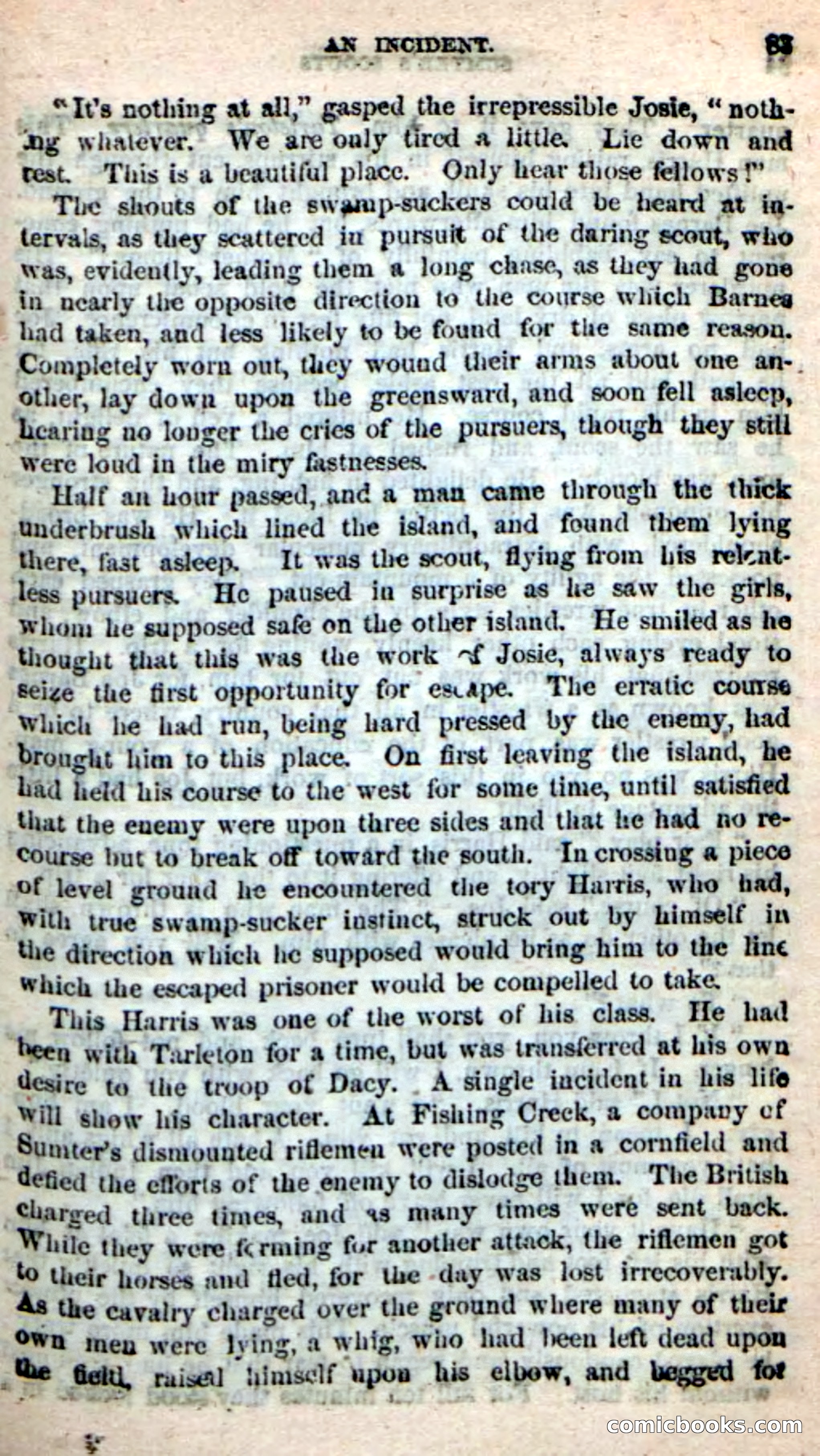 Beadle's New Dime Novels: Sumter's Scouts — page 79 of 100