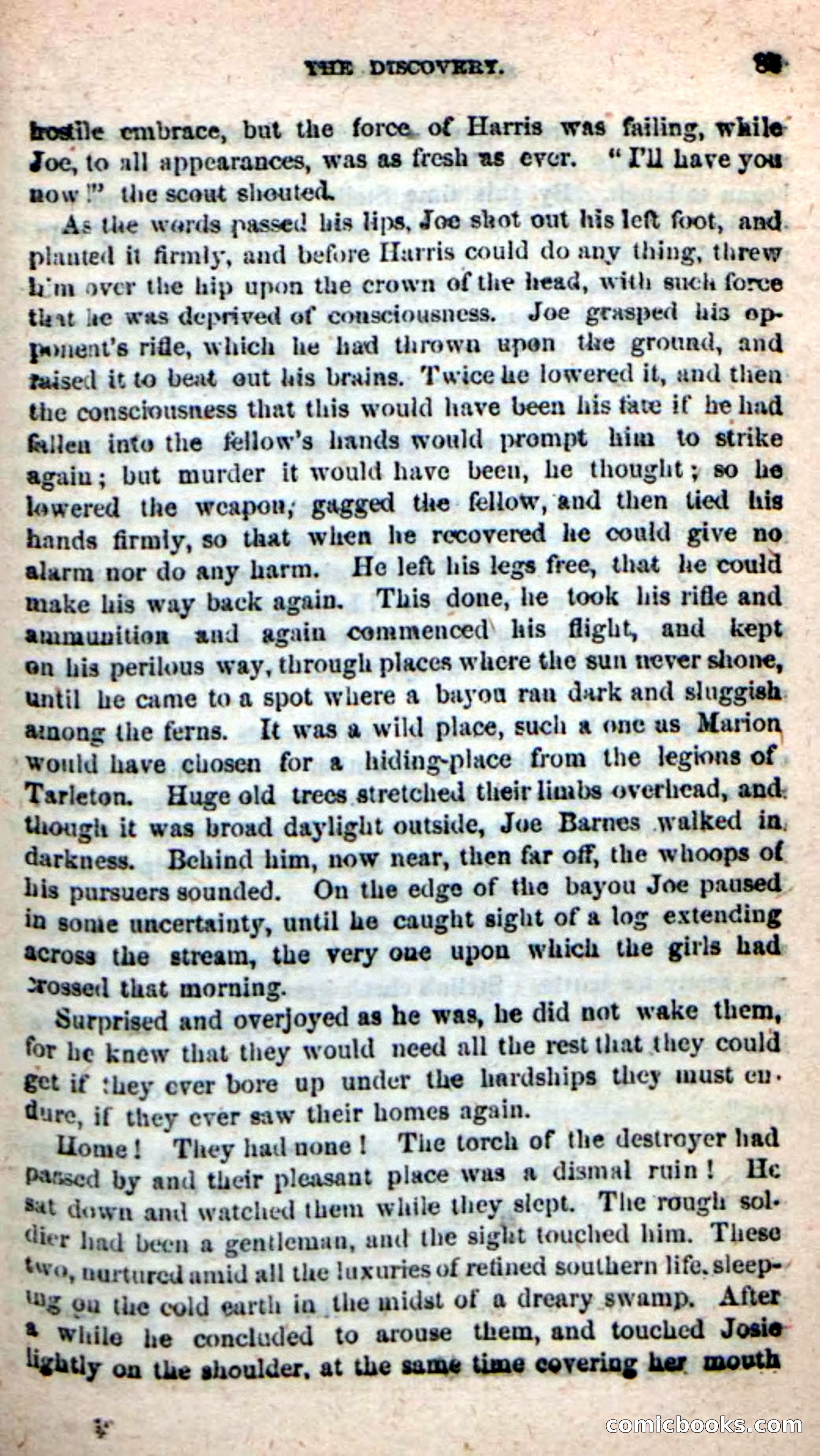 Beadle's New Dime Novels: Sumter's Scouts — page 81 of 100