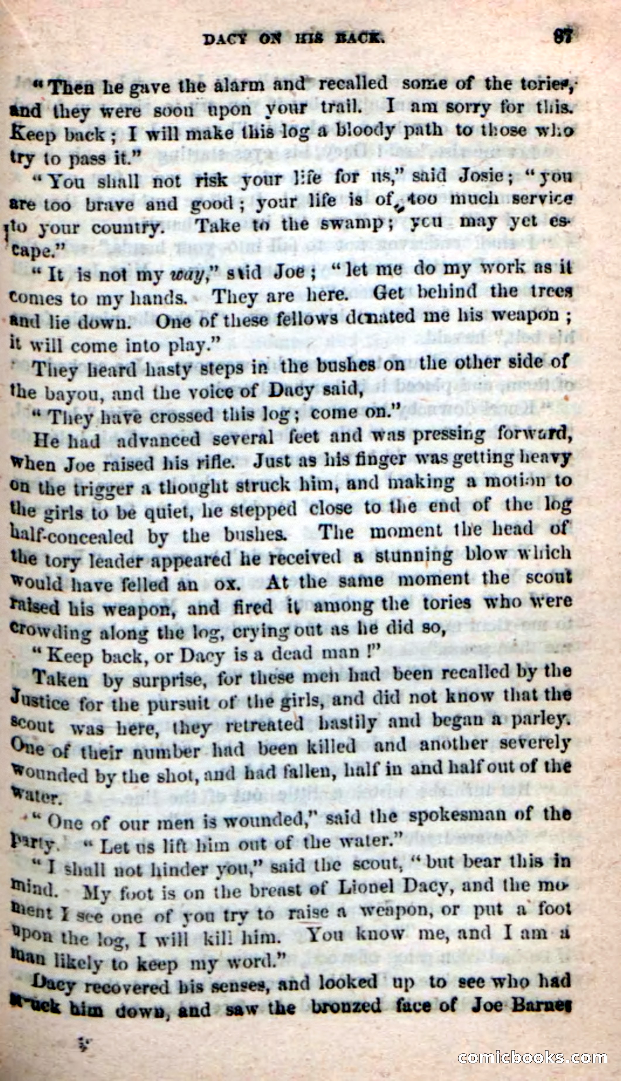Beadle's New Dime Novels: Sumter's Scouts — page 83 of 100