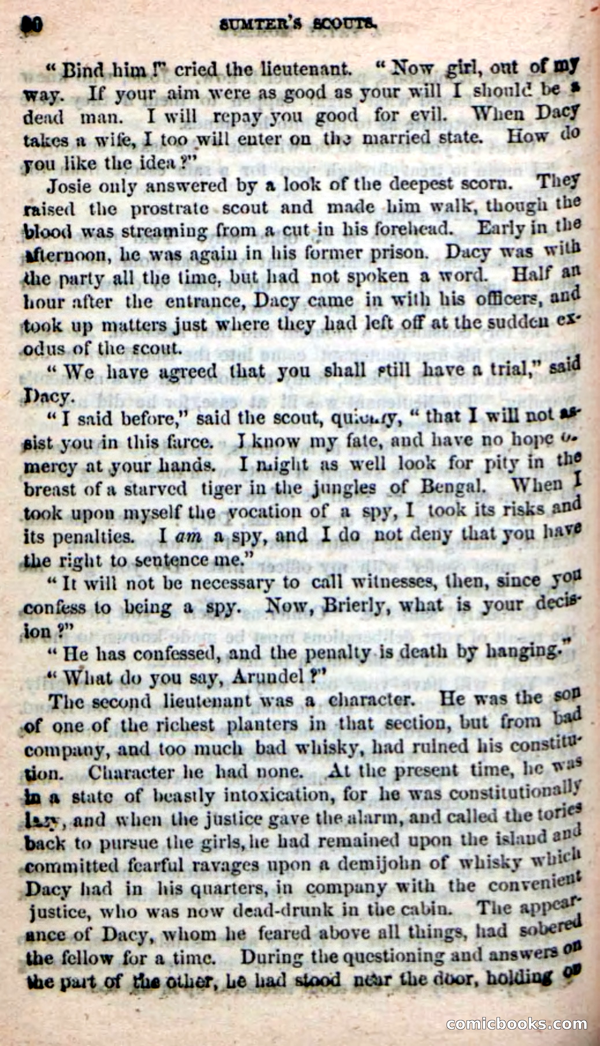 Beadle's New Dime Novels: Sumter's Scouts — page 86 of 100