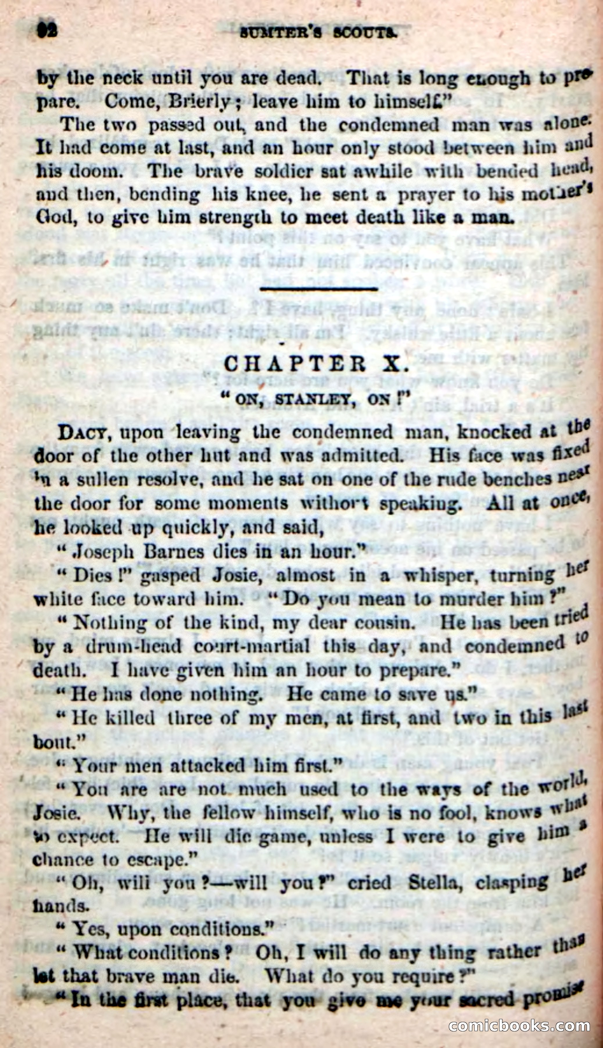 Beadle's New Dime Novels: Sumter's Scouts — page 88 of 100