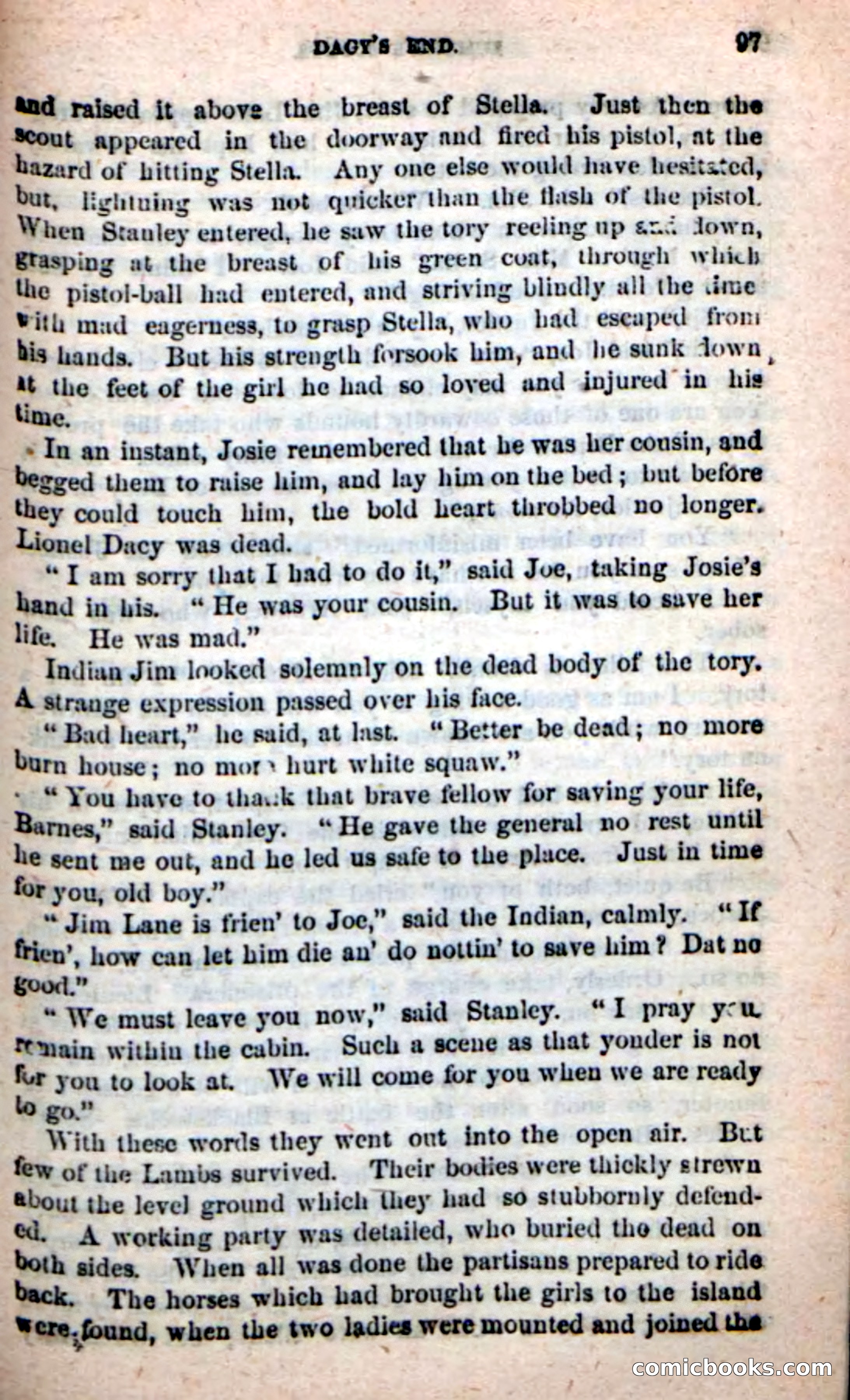 Beadle's New Dime Novels: Sumter's Scouts — page 93 of 100