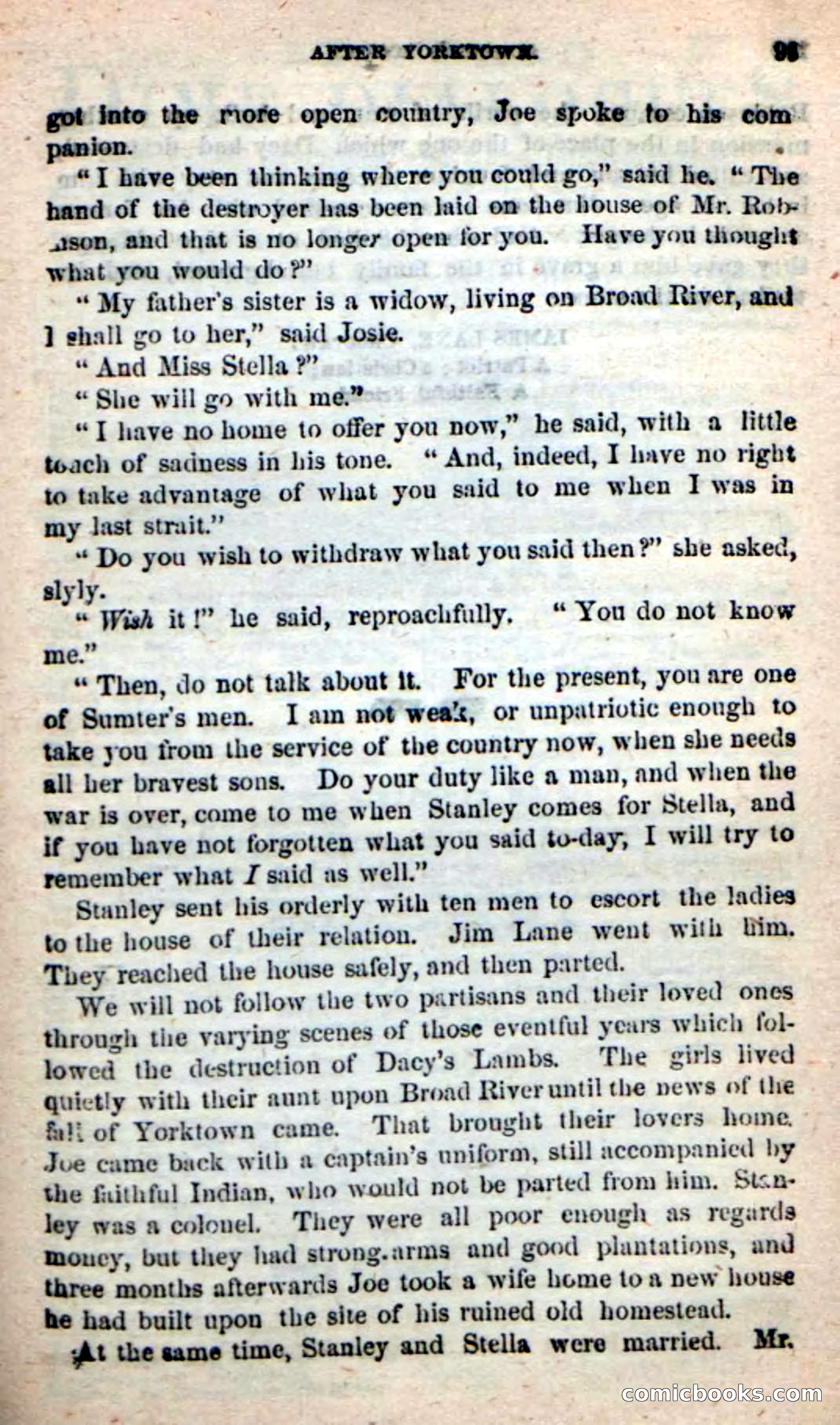 Beadle's New Dime Novels: Sumter's Scouts — page 95 of 100