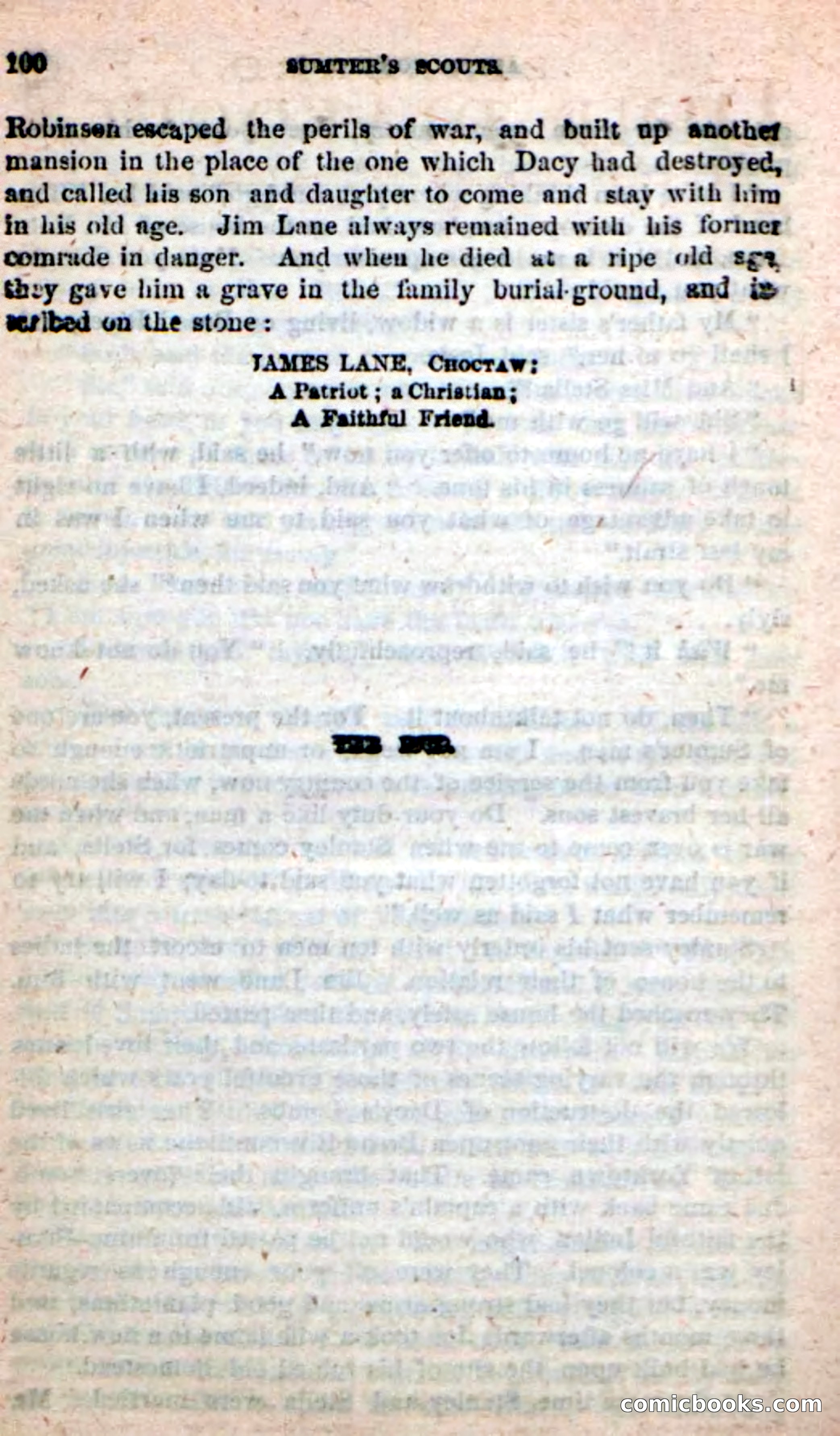 Beadle's New Dime Novels: Sumter's Scouts — page 96 of 100