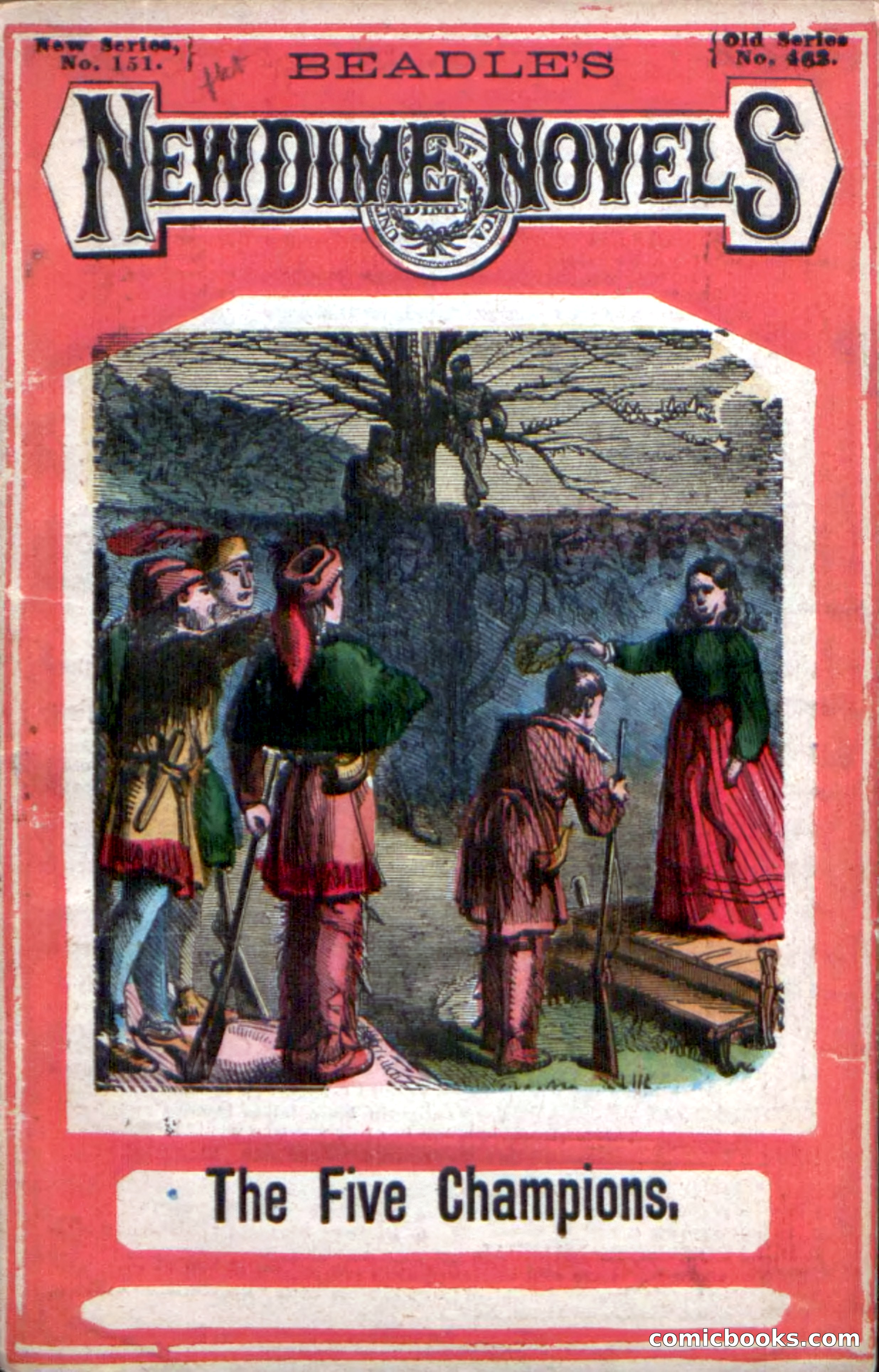 Beadle's New Dime Novels: The Five Champions